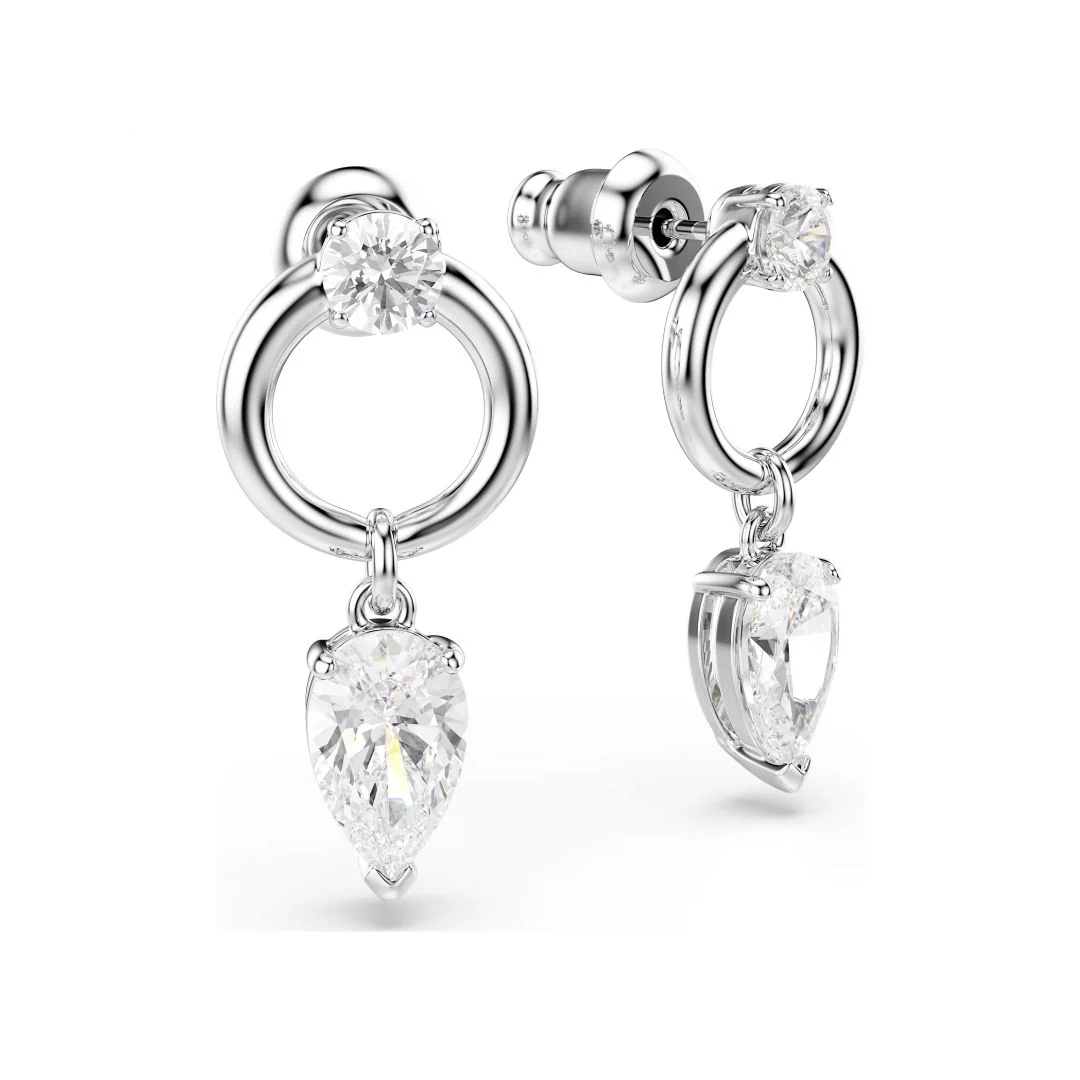 Swarovski Mesmera korvakorut, vaalea metalli ja kirkkaat kristallit 5723177 - Image 2