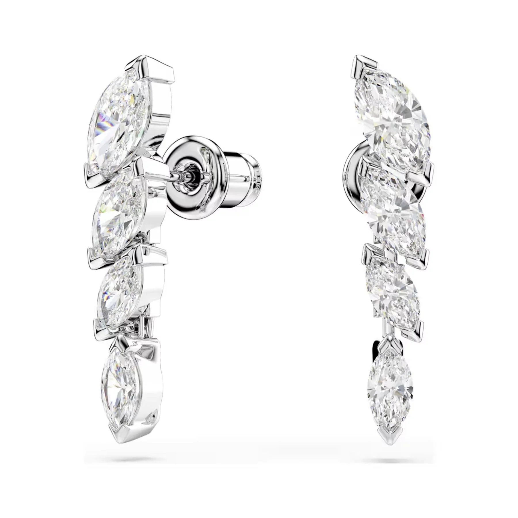 Swarovski Mesmera korvakorut, vaalea metalli ja kirkkaat zirkonit, 5748007