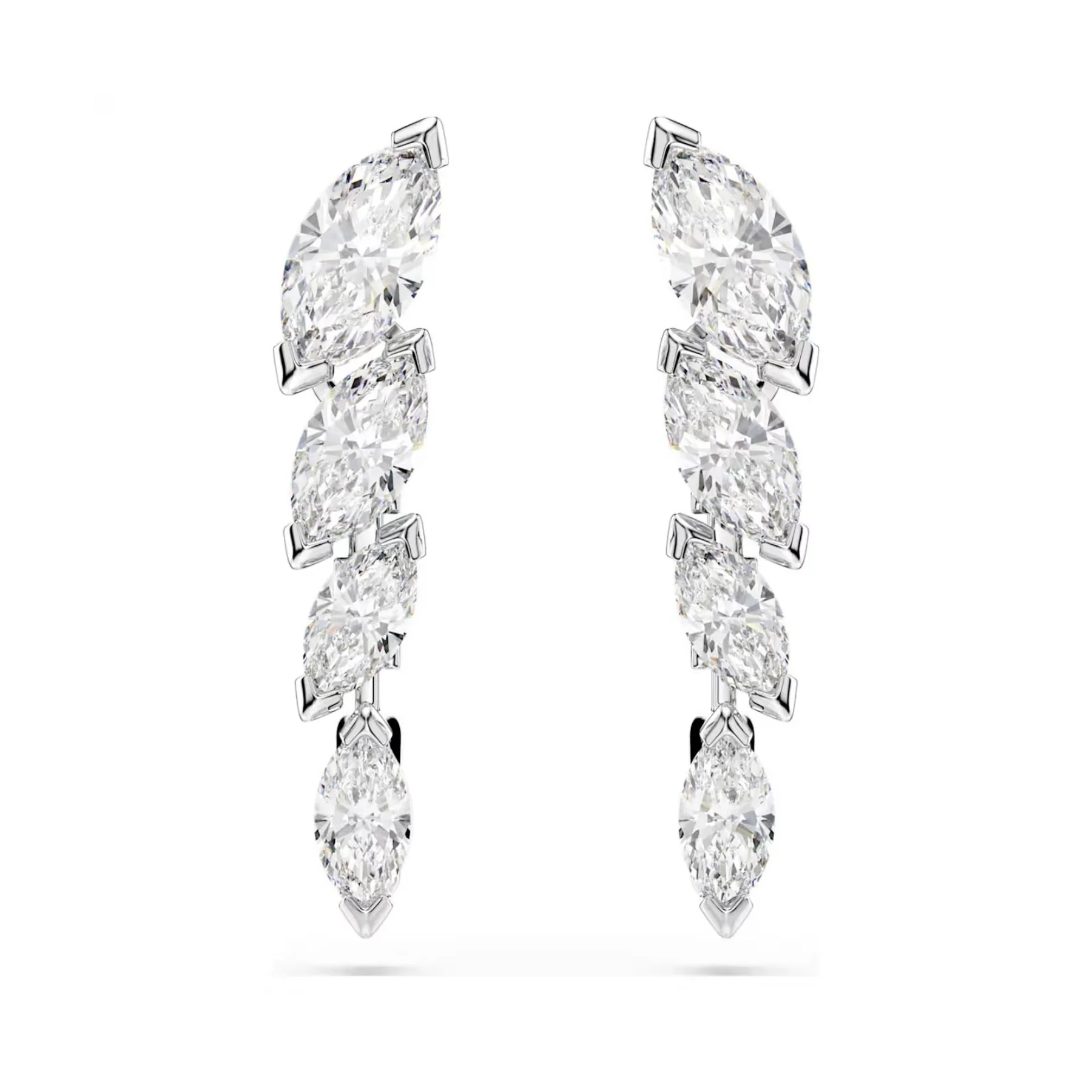 Swarovski Mesmera korvakorut, vaalea metalli ja kirkkaat zirkonit, 5748007 - Image 2