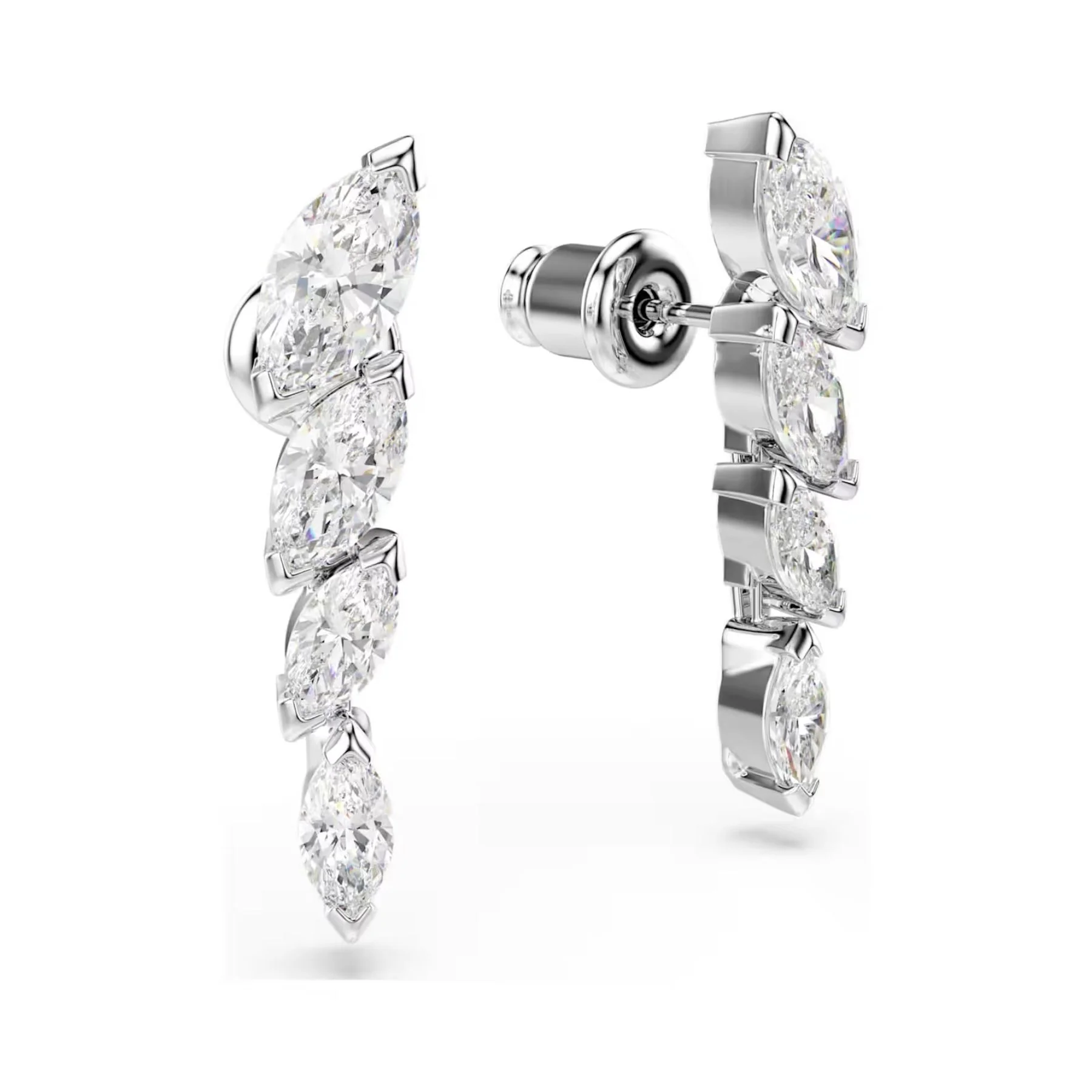 Swarovski Mesmera korvakorut, vaalea metalli ja kirkkaat zirkonit, 5748007 - Image 3