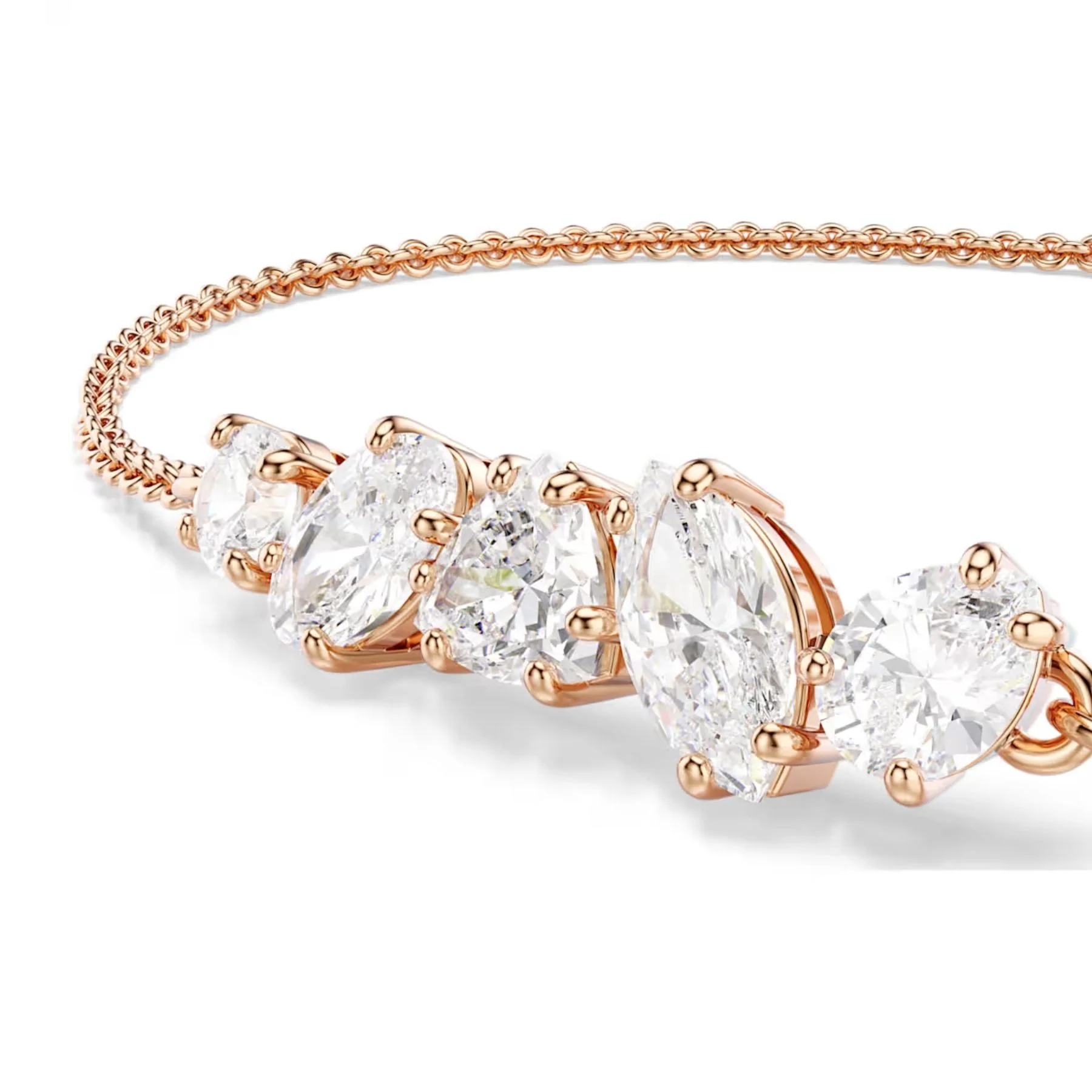 Swarovski Mesmera rannekoru, rosekullattu ja kirkkaat zirkonit, 5764801 - Image 2