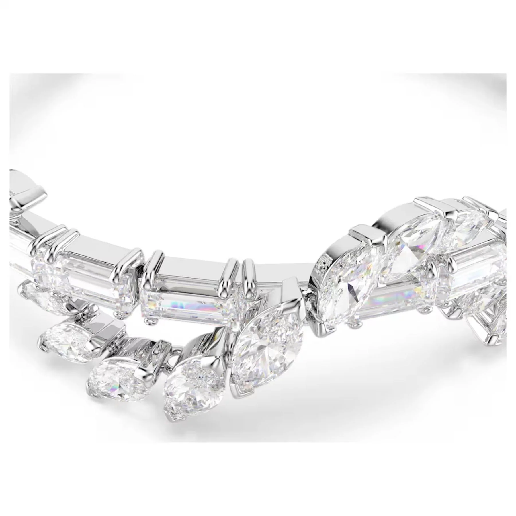 Swarovski Mesmera rannekoru, vaalea metalli ja kirkkaat zirkoniat, 5754818 - Image 3