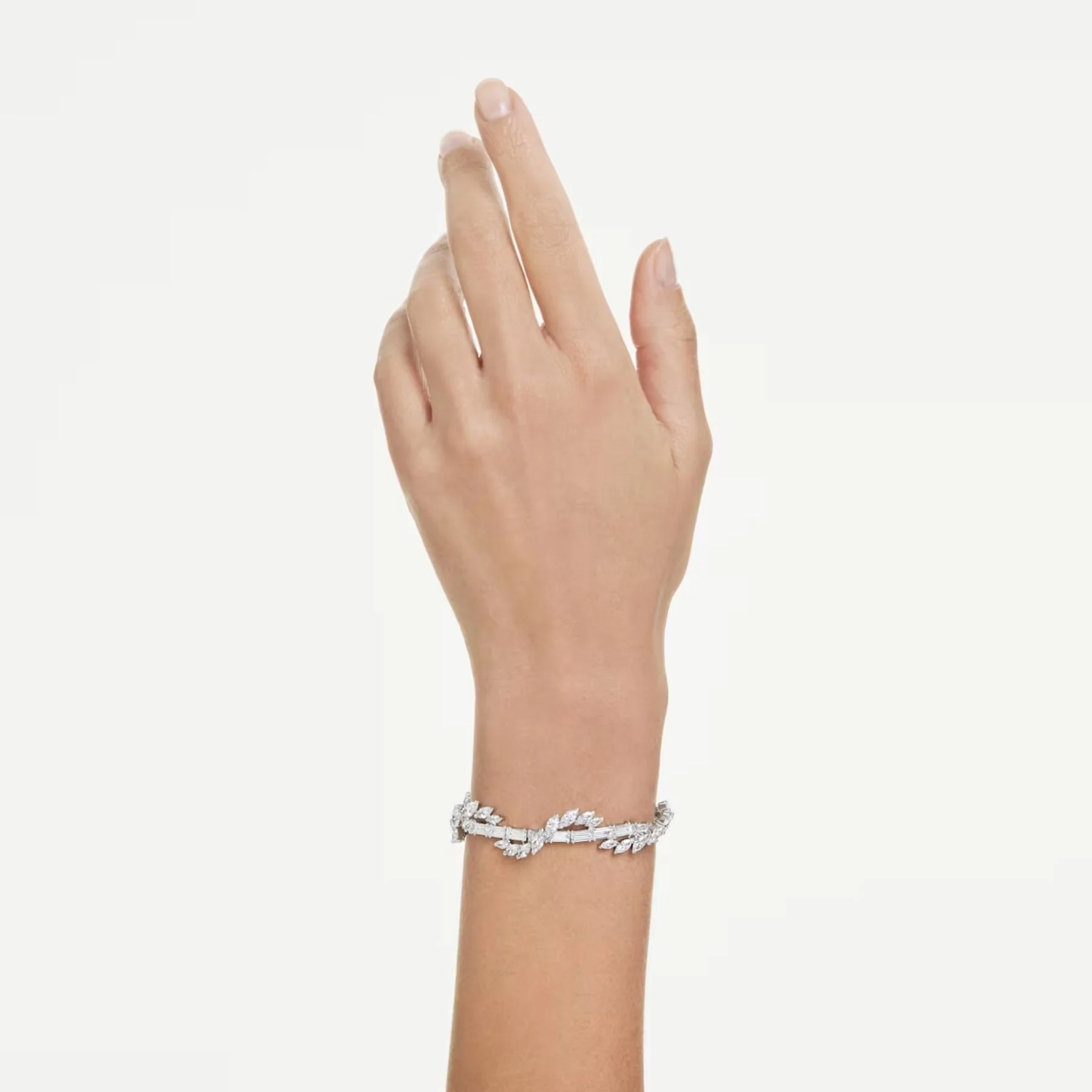 Swarovski Mesmera rannekoru, vaalea metalli ja kirkkaat zirkoniat, 5754818 - Image 5