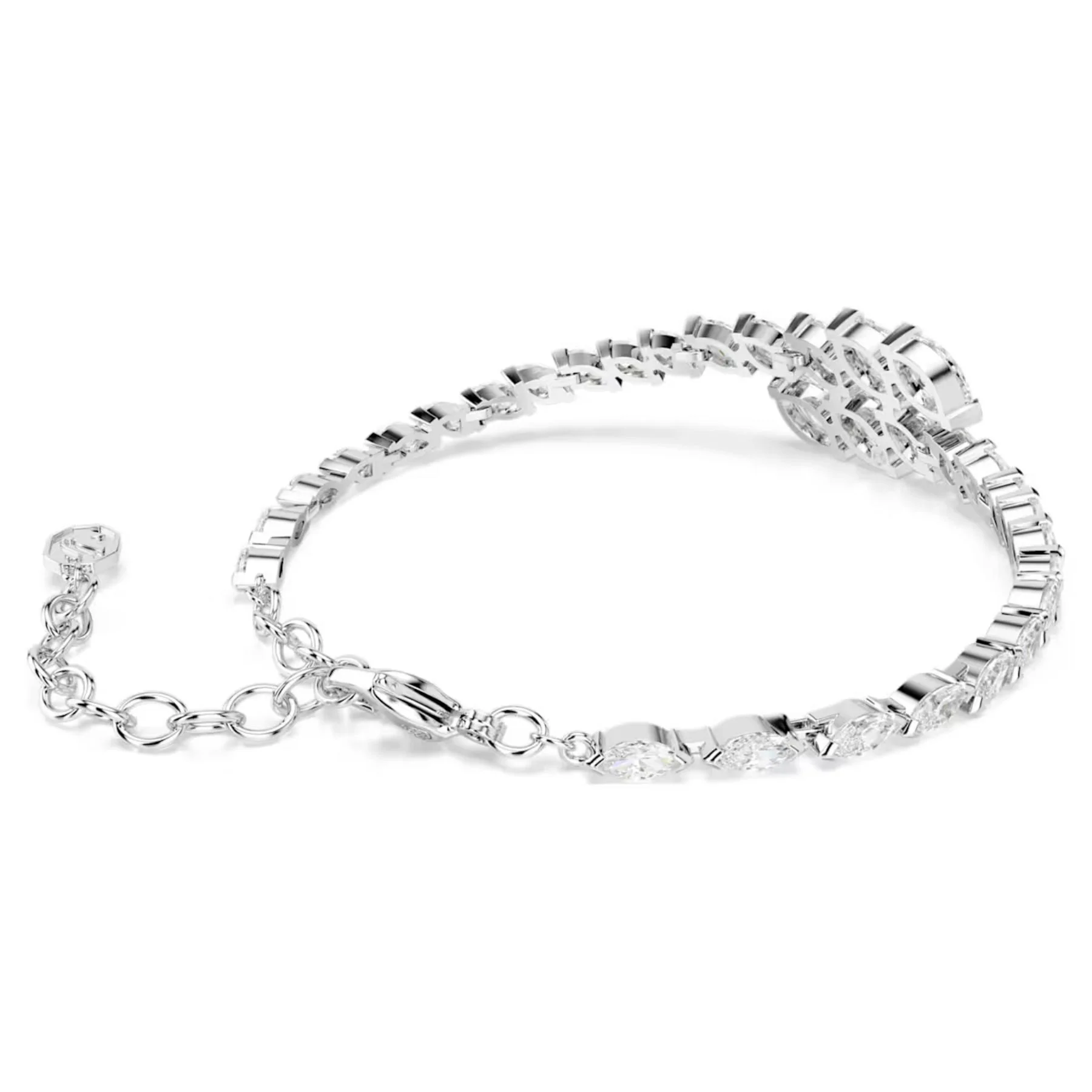 Swarovski Mesmera rannekoru, vaalea metalli ja kirkkaat zirkonit, 5748014 - Image 4