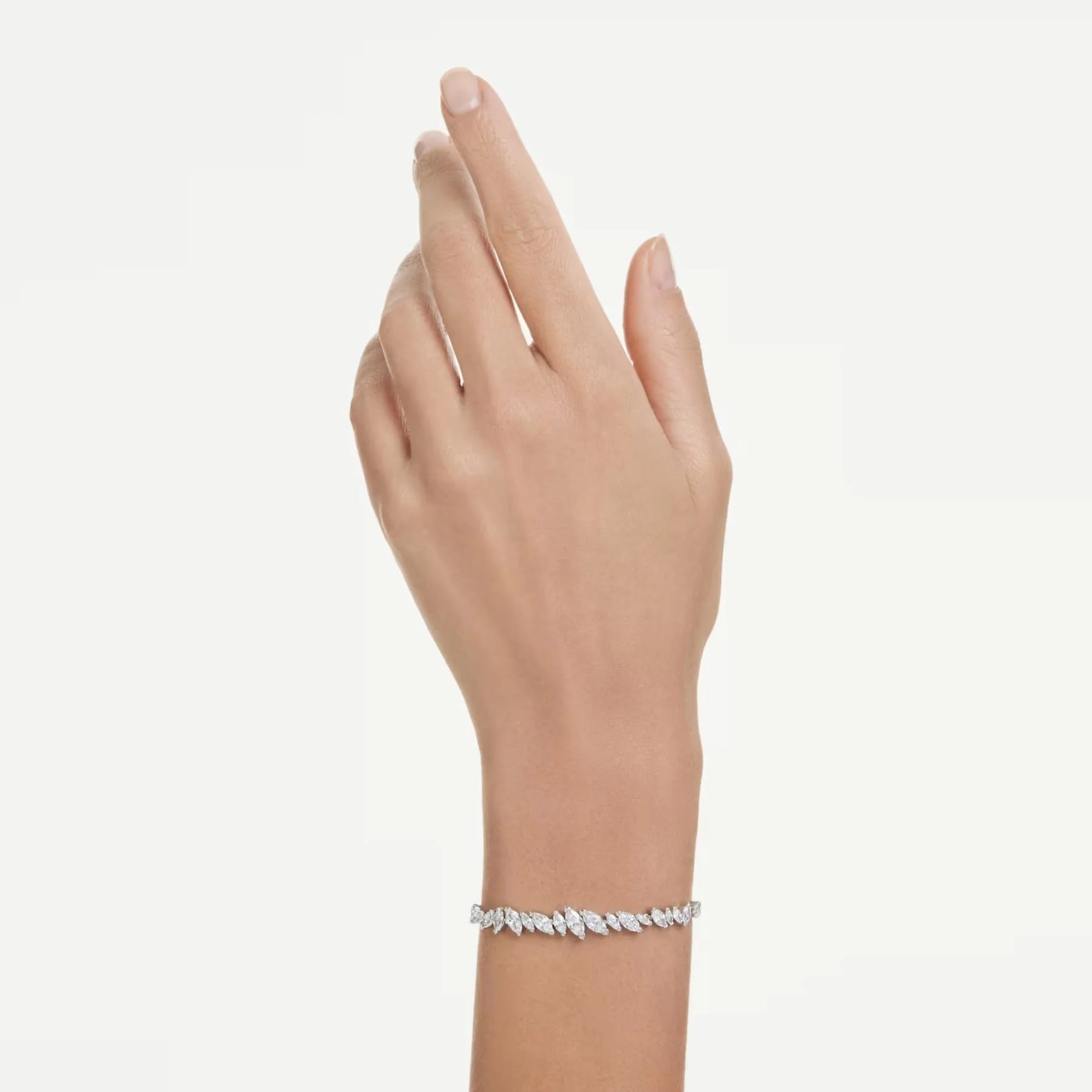 Swarovski Mesmera rannekoru, vaalea metalli ja kirkkaat zirkonit, 5748650 - Image 6