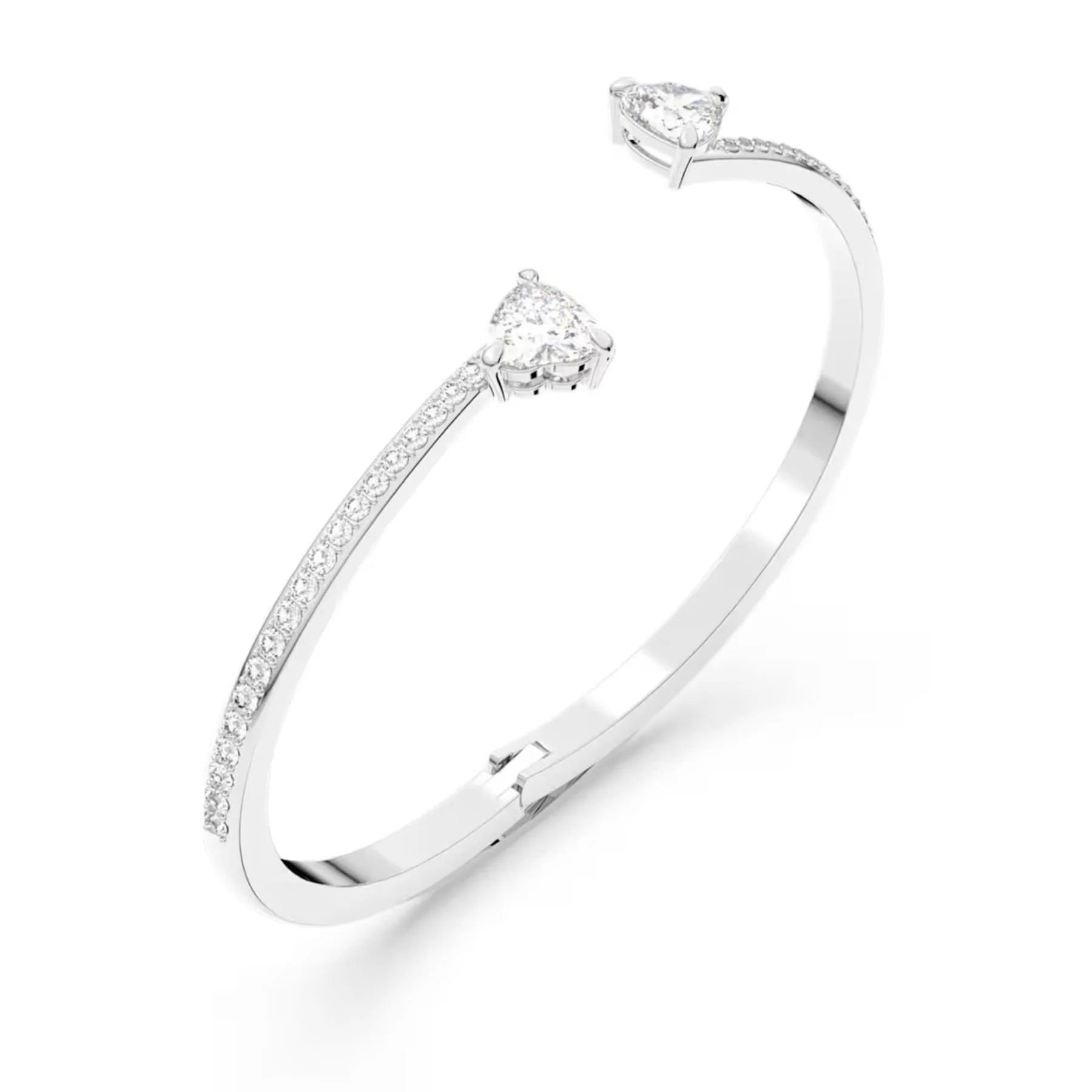 Swarovski Mesmera rannerengas, vaalea metalli ja kirkkaat kristallit - Image 5