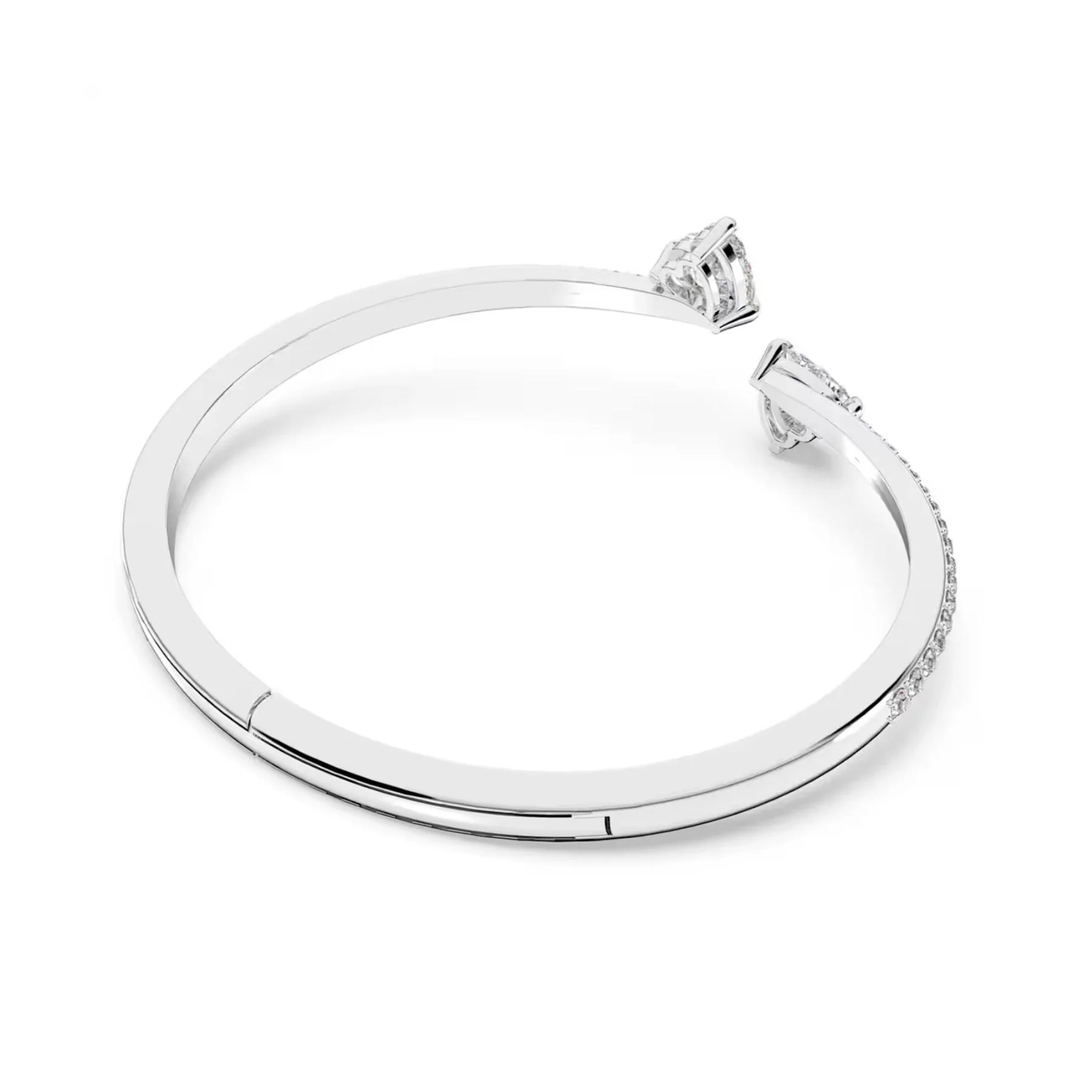 Swarovski Mesmera rannerengas, vaalea metalli ja kirkkaat kristallit - Image 6