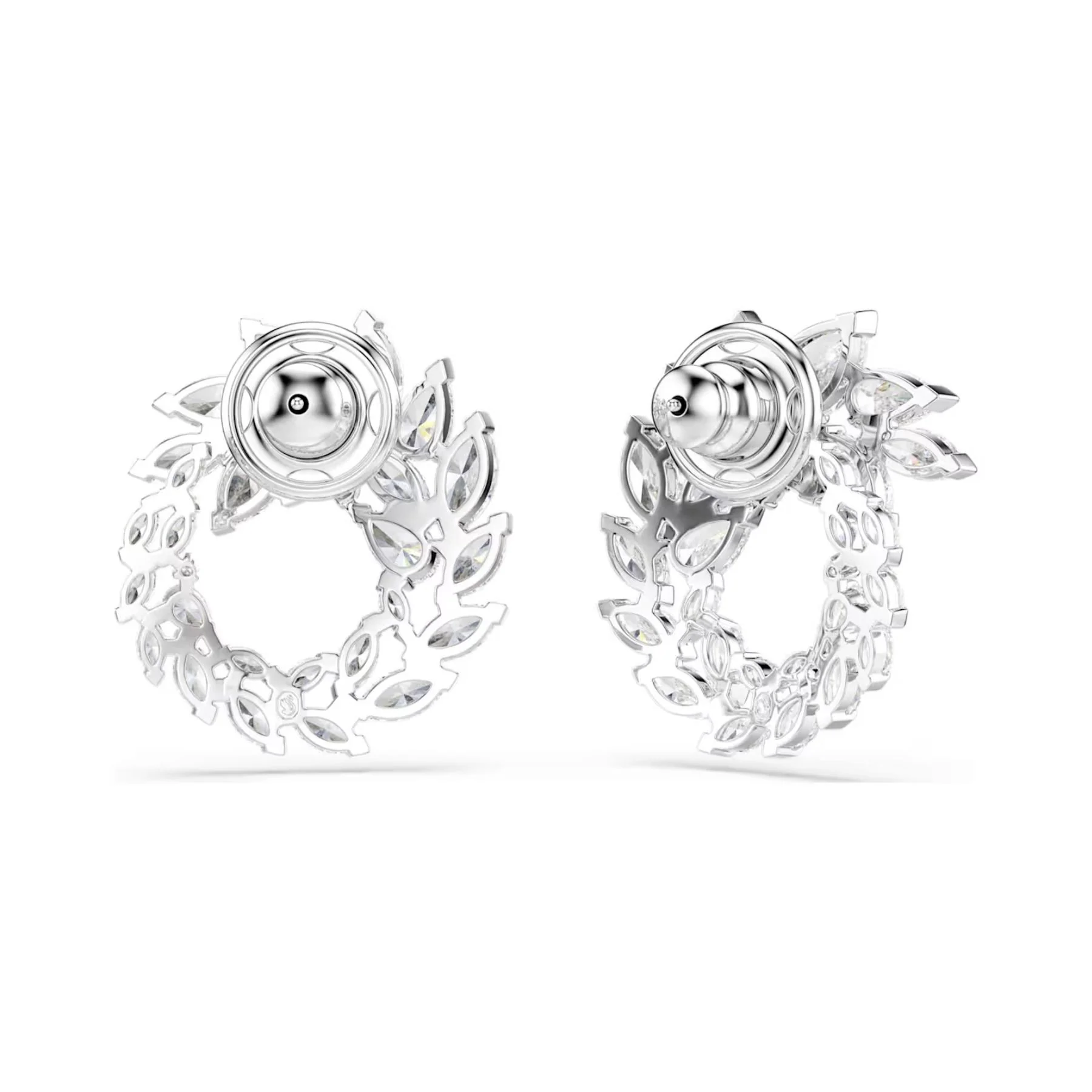 Swarovski Mesmera rengaskorvakorut, vaalea metalli ja kirkkaat zirkonit, 5748008 - Image 4