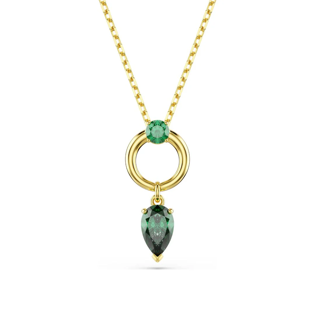 Swarovski Mesmera riipus, keltakullanvärinen ja vihreät kristallit 5732484