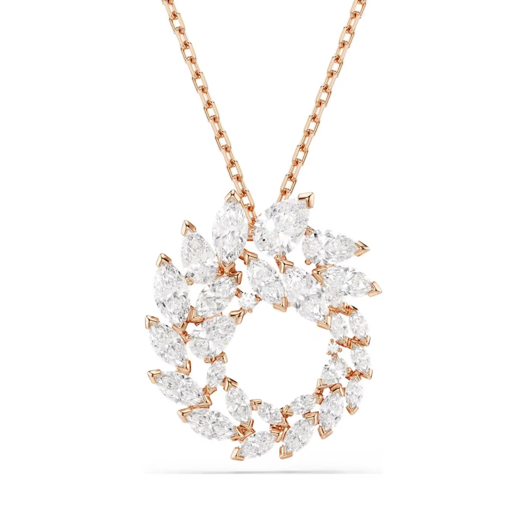 Swarovski Mesmera riipus, rosekullattu ja kirkkaat zirkoniat, 5764188