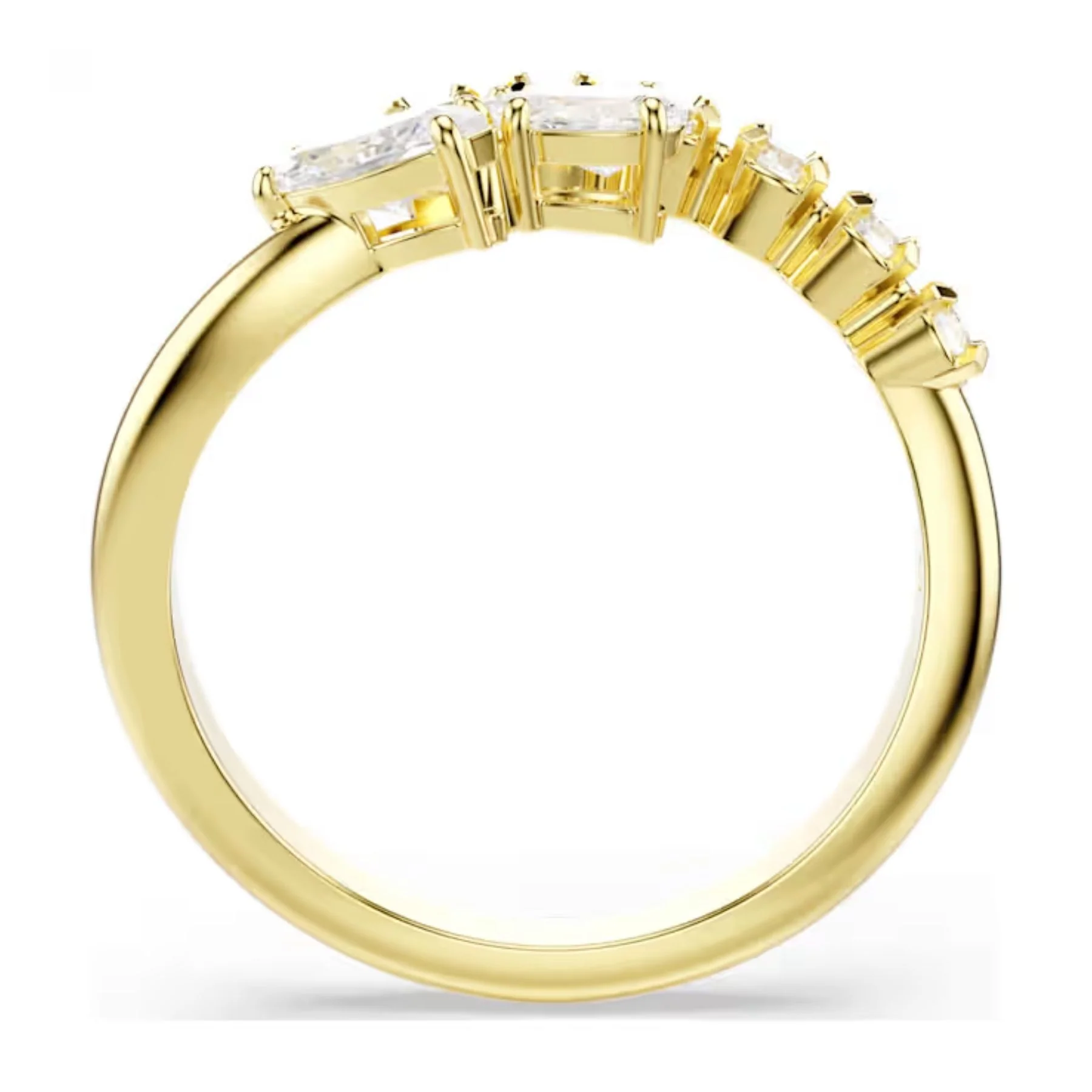 Swarovski Mesmera sormus, keltakullattu ja kirkkaat zirkonit, 5747986 - Image 2