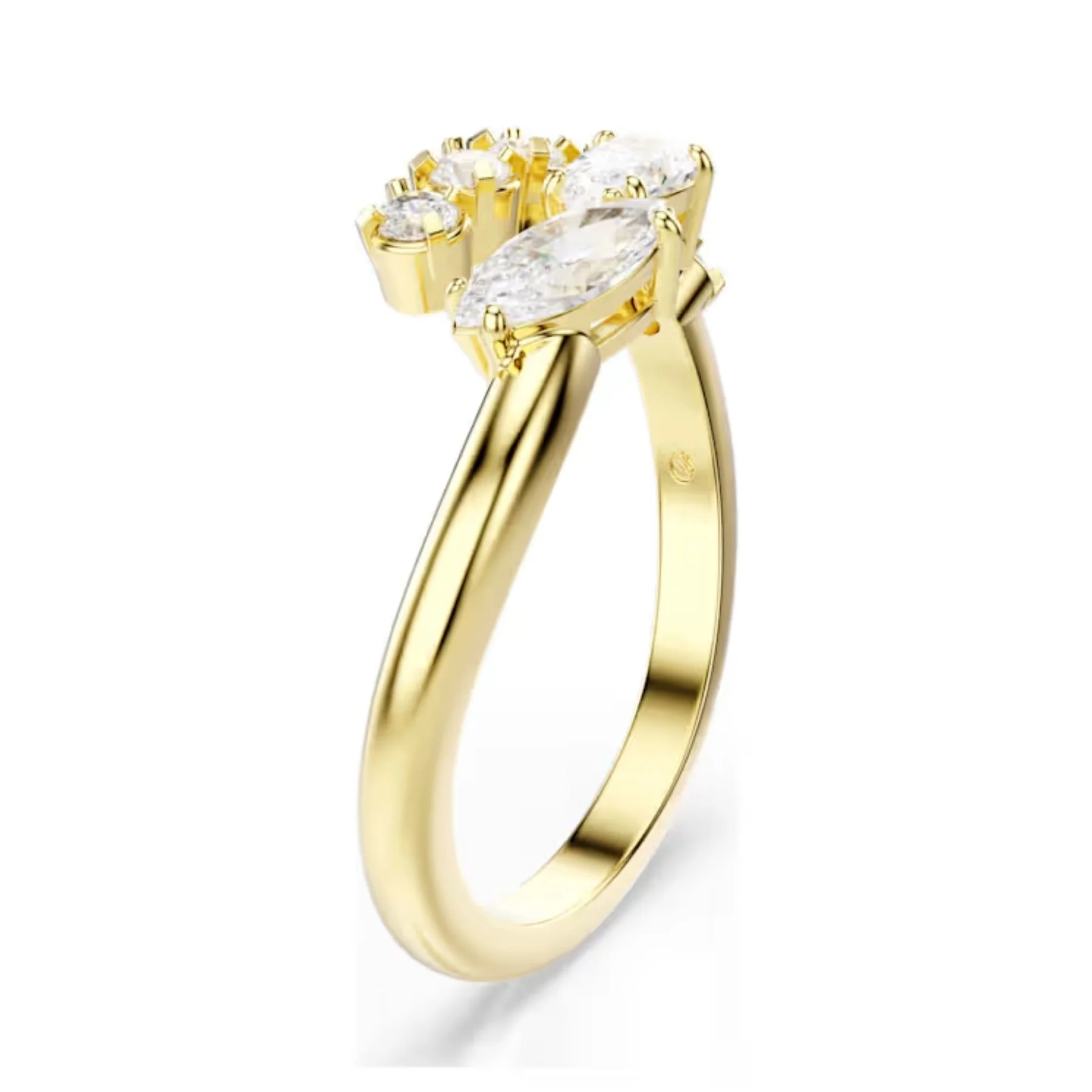 Swarovski Mesmera sormus, keltakullattu ja kirkkaat zirkonit, 5747986 - Image 3