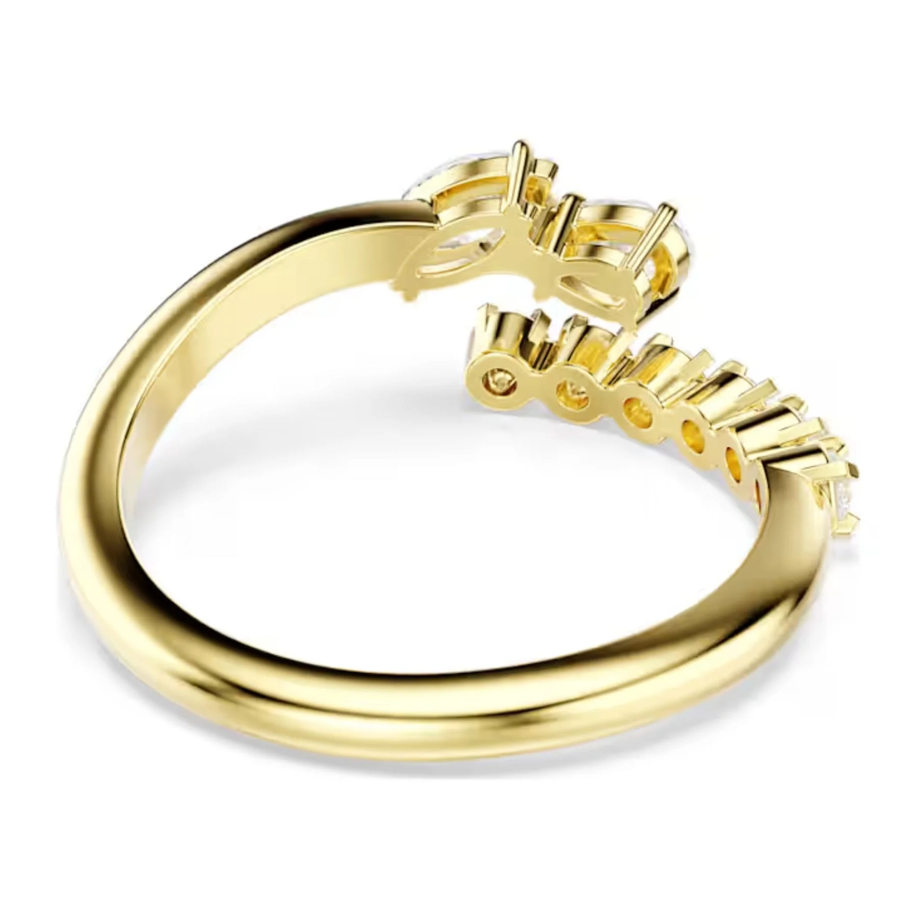 Swarovski Mesmera sormus, keltakullattu ja kirkkaat zirkonit, 5747986 - Image 4