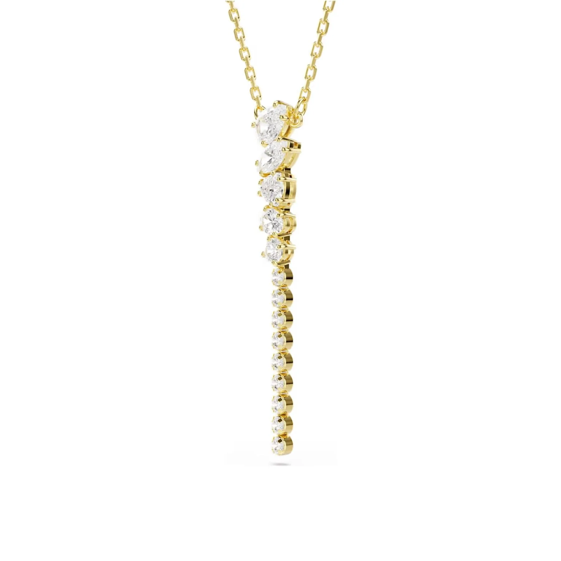 Swarovski Mesmera Y kaulakoru, keltakullattu ja kirkkaat zirkonit, 5747997 - Image 2