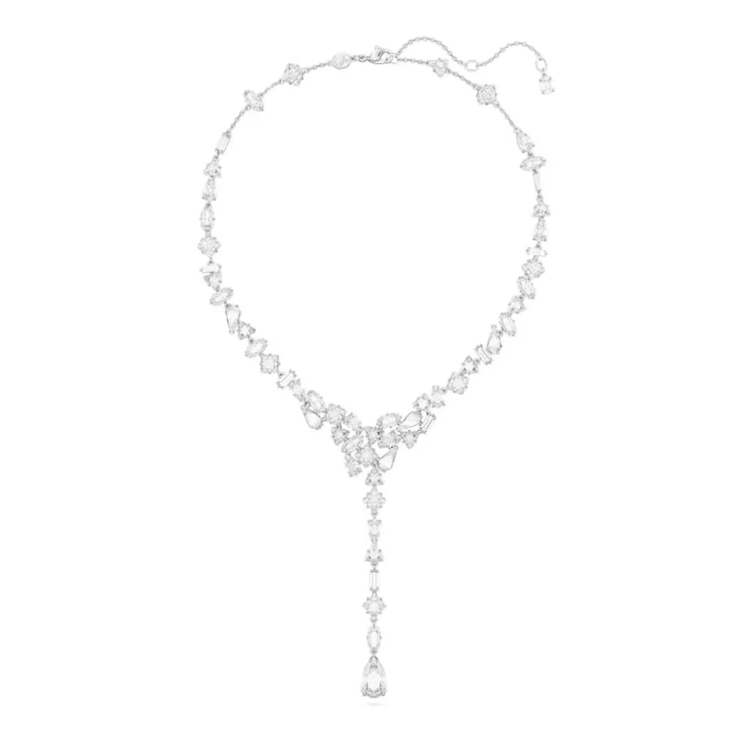 Swarovski Mesmera Y kaulakoru, vaalea metalli ja kirkkaat kristallit, 5661520 - Image 2