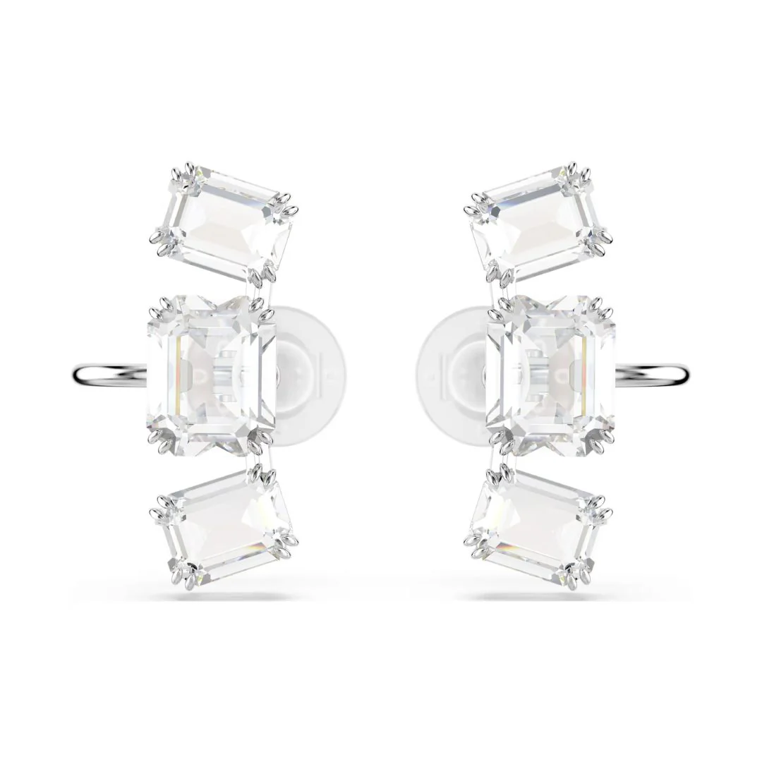 Swarovski Millenia Clip korvakorut, vaalea metalli ja kirkkaat kristallit, 5701274