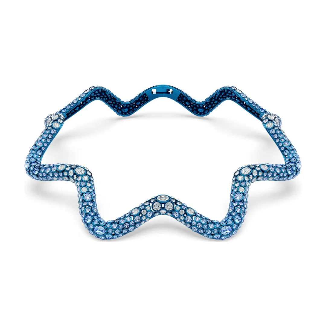 Swarovski Sublima kaulakoru, sininen ja kirkkaat kristallit 5699521