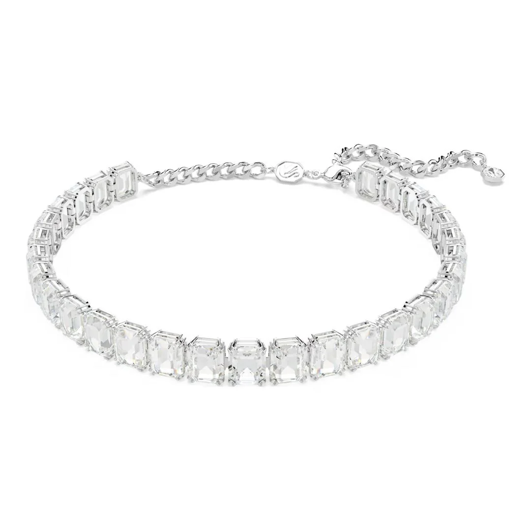 Swarovski Millenia kaulakoru, vaalea metalli ja kirkkaat kristallit 5696292