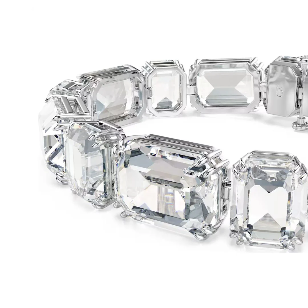 Swarovski Millenia rannekoru, vaalea metalli ja kirkkaat kristallit 5705770 - Image 3