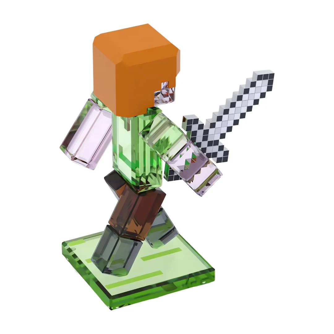 Swarovski Minecraft Alex -kristallifiguuri, 5701271 - Image 4
