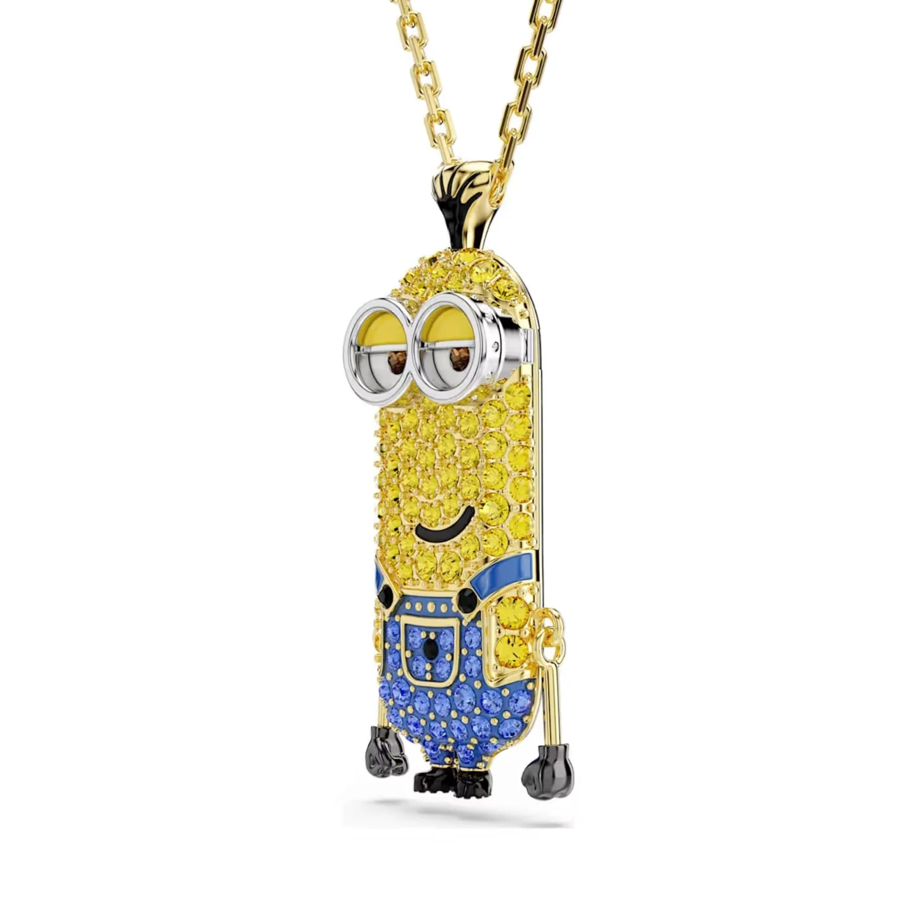 Swarovski Minions Kevin kaulakoru, keltakullattu ja eriväriset kristallit, 5743384 - Image 2