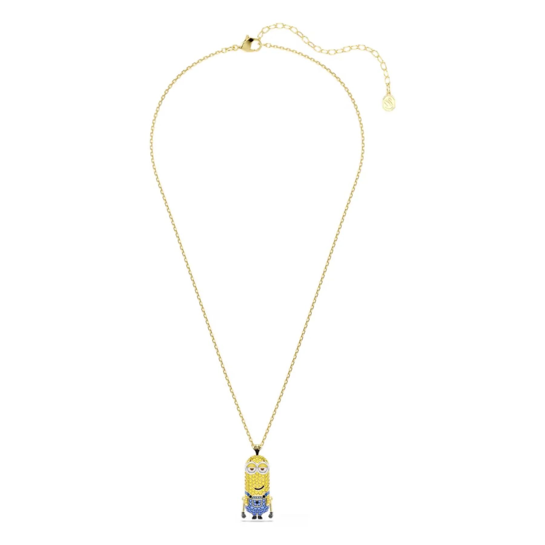 Swarovski Minions Kevin kaulakoru, keltakullattu ja eriväriset kristallit, 5743384 - Image 3