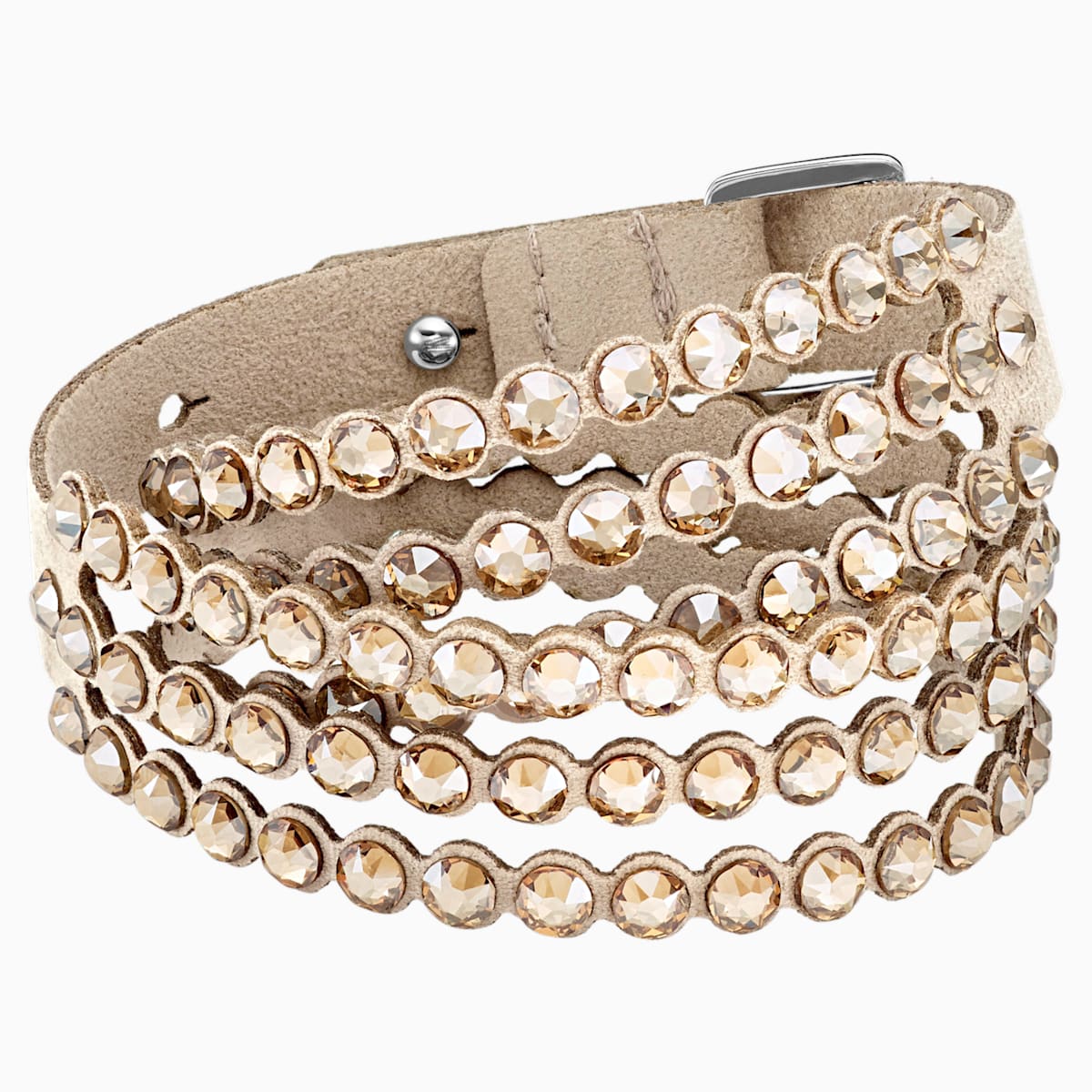 Swarovski Power Collection kristallirannekoru, beige