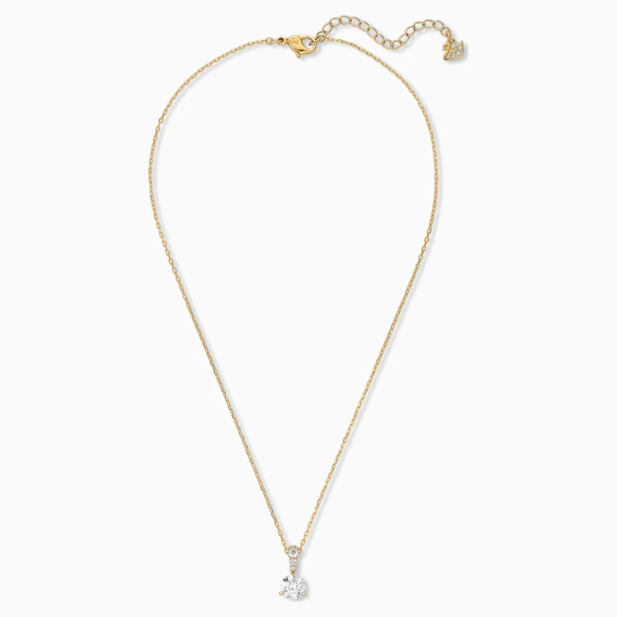 Swarovski Solitaire kristalliriipus, keltakullan värinen