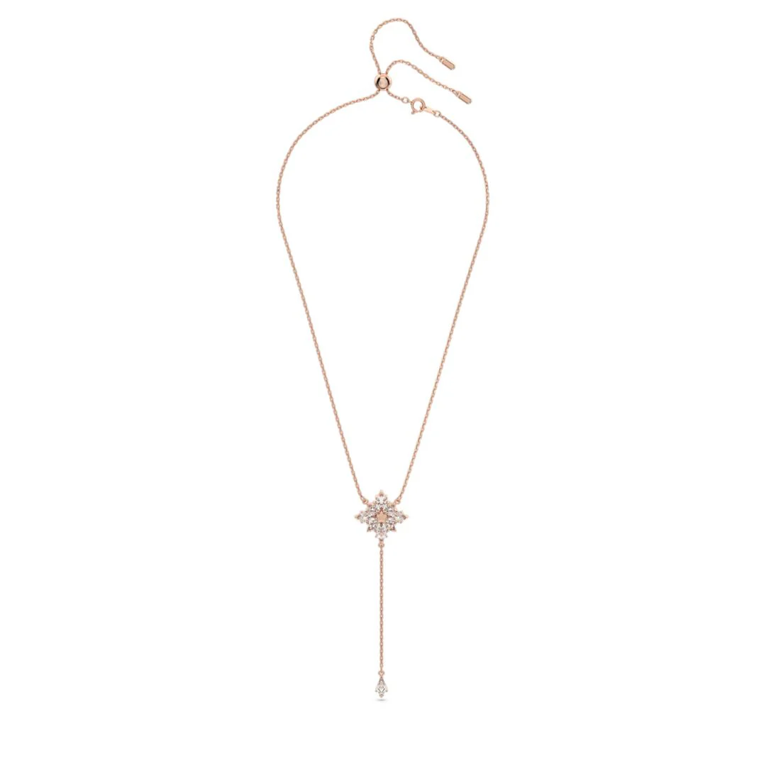 Swarovski Stella Y riipus, ruusukullan värinen, kirkkaat kristallit - Image 3