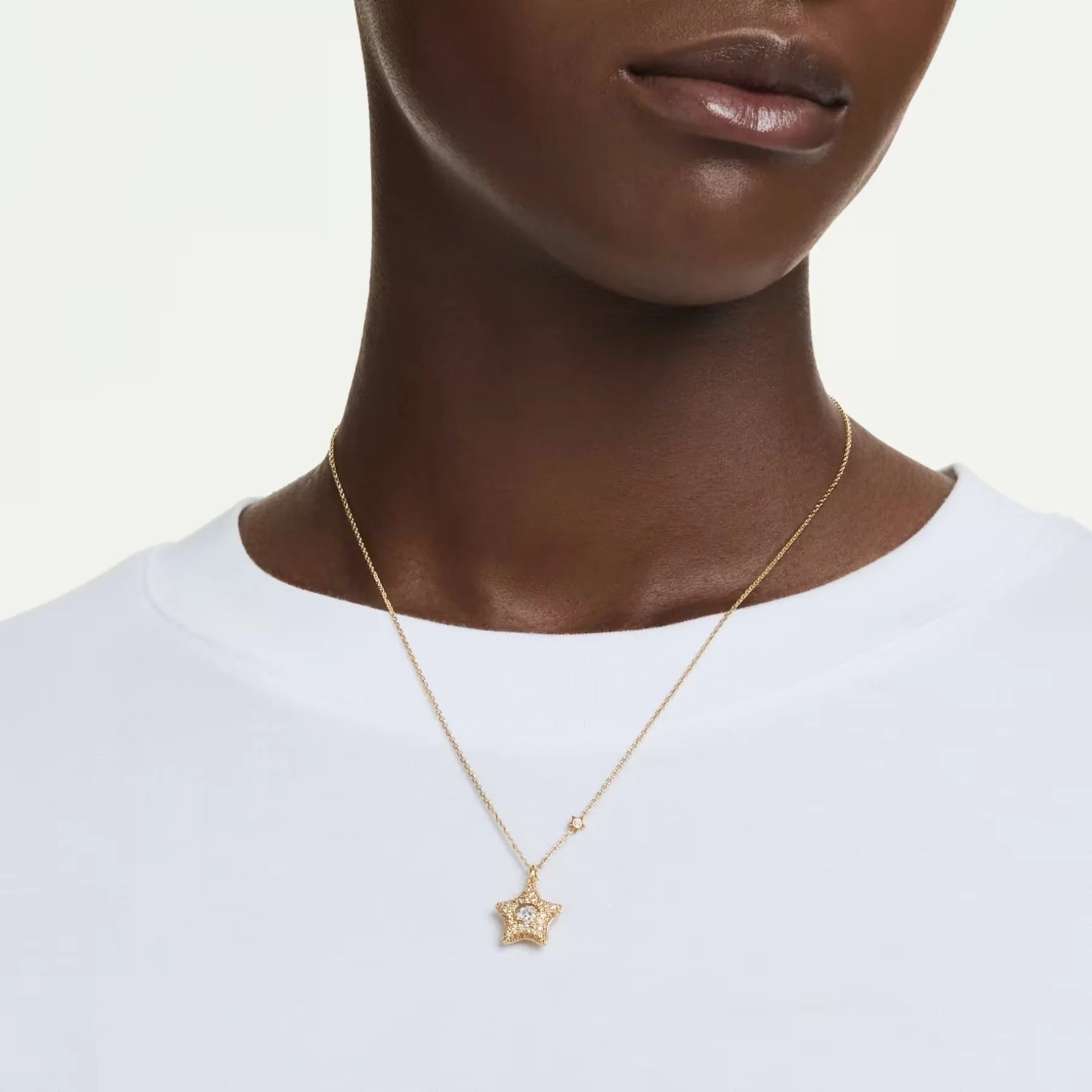 Swarovski Sublima kaulakoru, keltakullattu, kirkas kristalli ja keltaiset zirkonit, 5755280 - Image 5