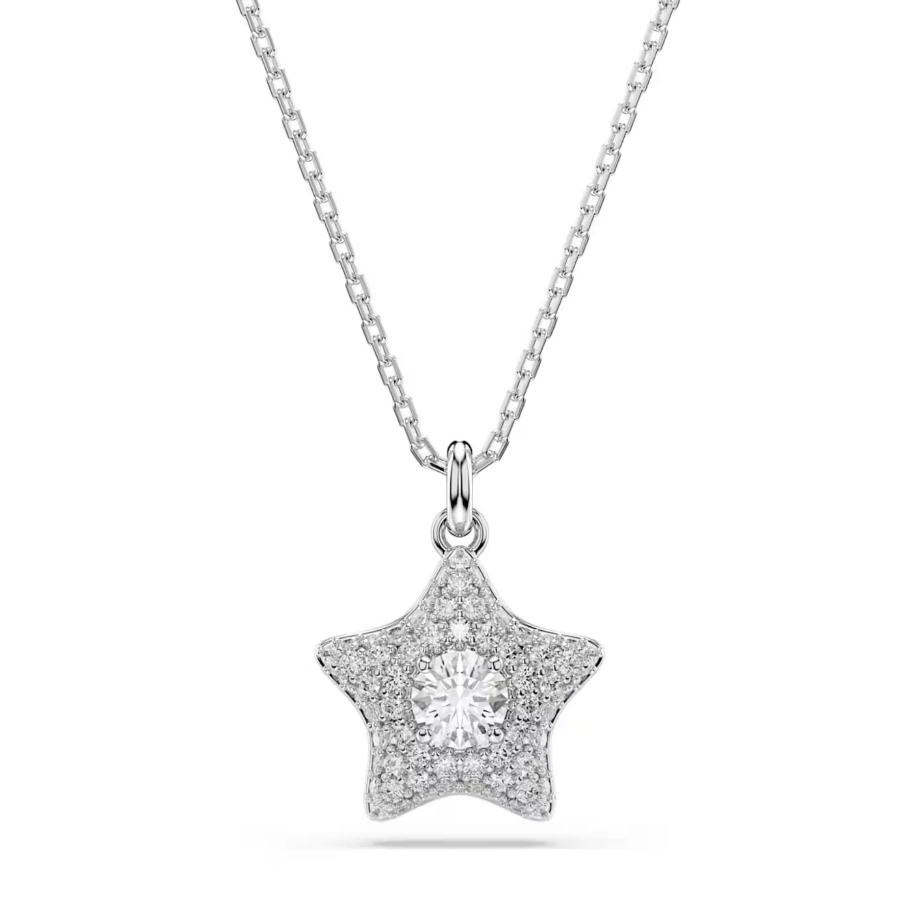 Swarovski Sublima kaulakoru, vaalea metalli ja kirkkaat zirkonit, 5758393