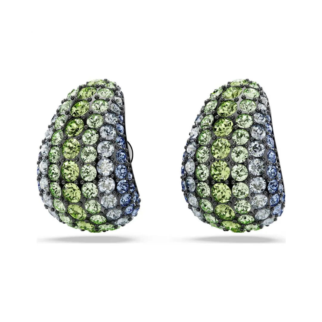 Swarovski Sublima korvakorut, tumma metalli ja eri väriset kristallit 5699565 - Image 2