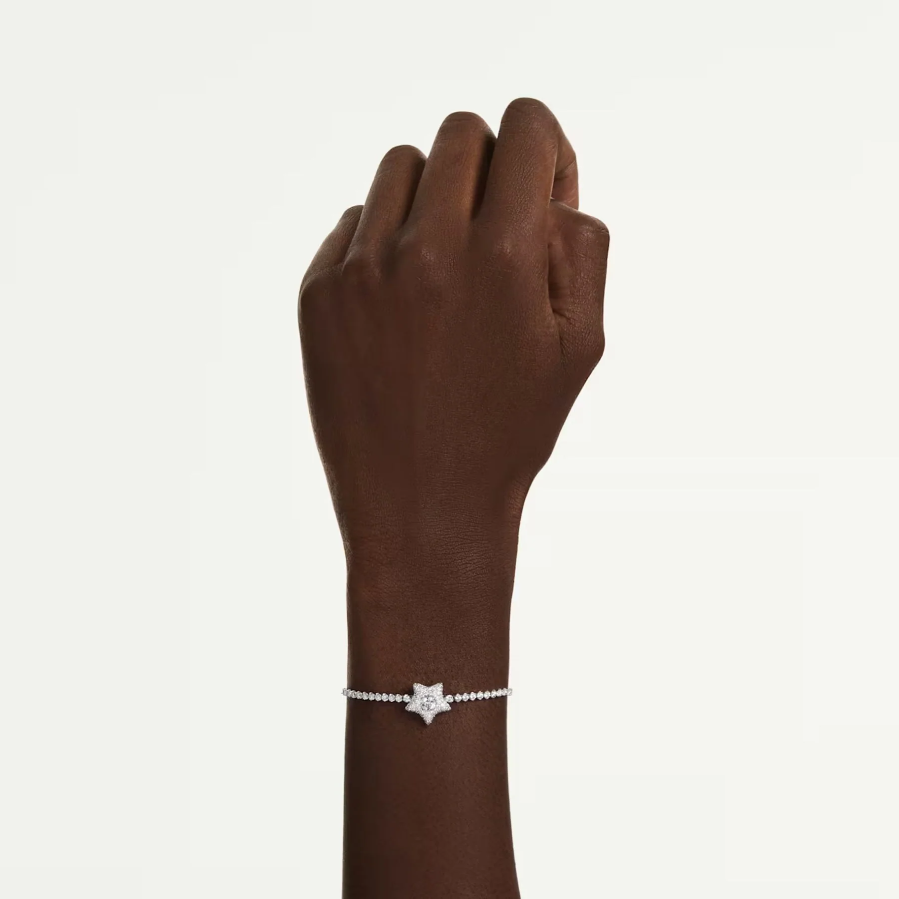 Swarovski Sublima rannekoru, vaalea metalli ja kirkkaat zirkonit, 5758392 - Image 2