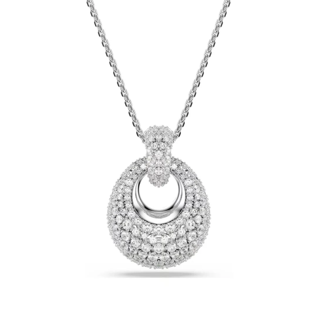 Swarovski Sublima riipus, vaalea metalli ja kirkkaat kristallit 5735223