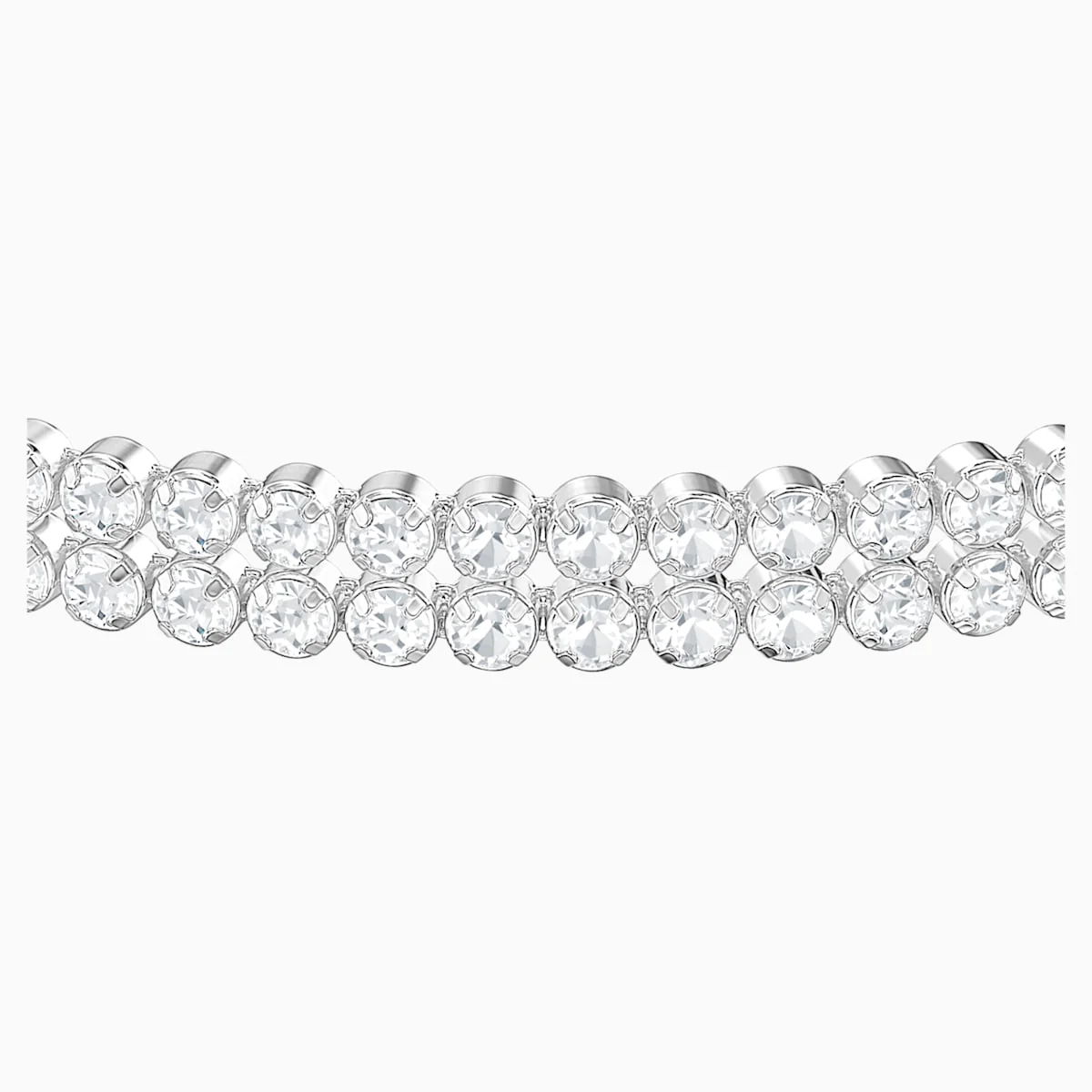 Swarovski Subtle rannekoru, vaalea metalli ja kirkkaat kristallit 5221397 - Image 2