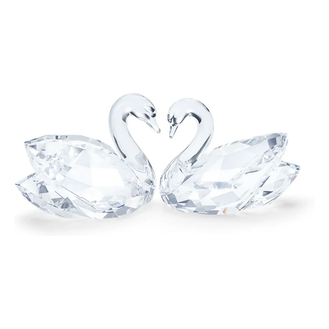 Swarovski Swan Couple kristallifiguuri