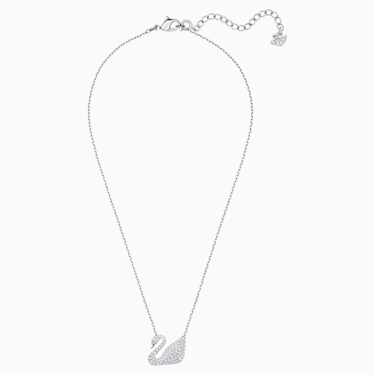 Swarovski ikoninen Swan joutsen kristalliriipus, pieni, valkoinen - Image 2