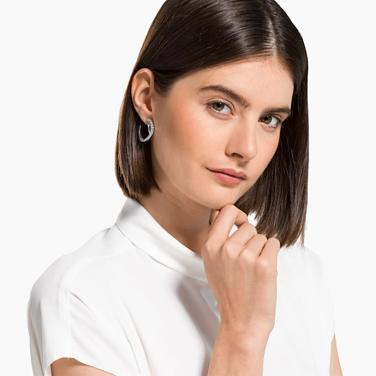 Swarovski Twist Hoop -korvakorut 5563908 - Image 4
