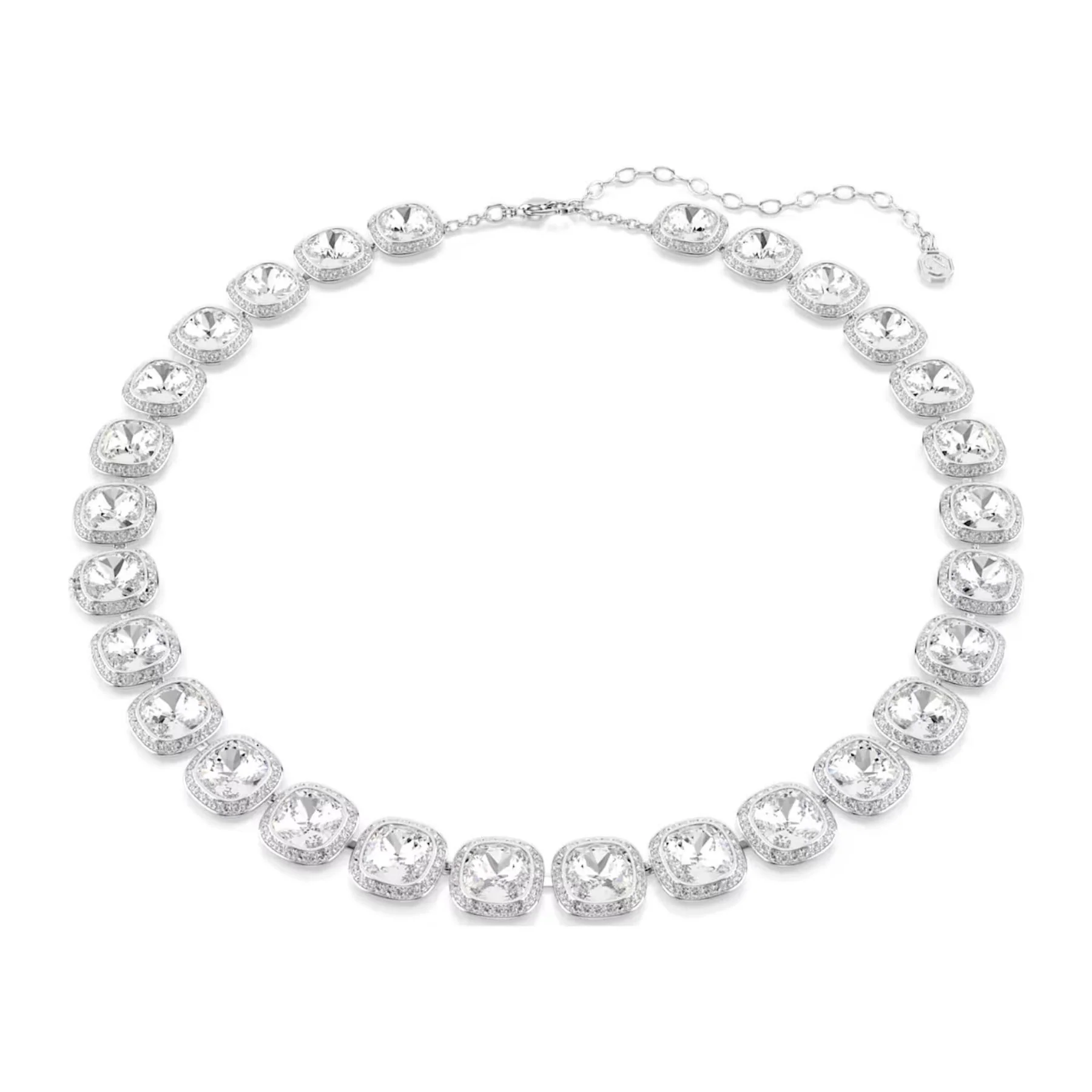 Swarovski Una Angelic kaulakoru, vaalea metalli ja kirkkaat kristallit, 5751326