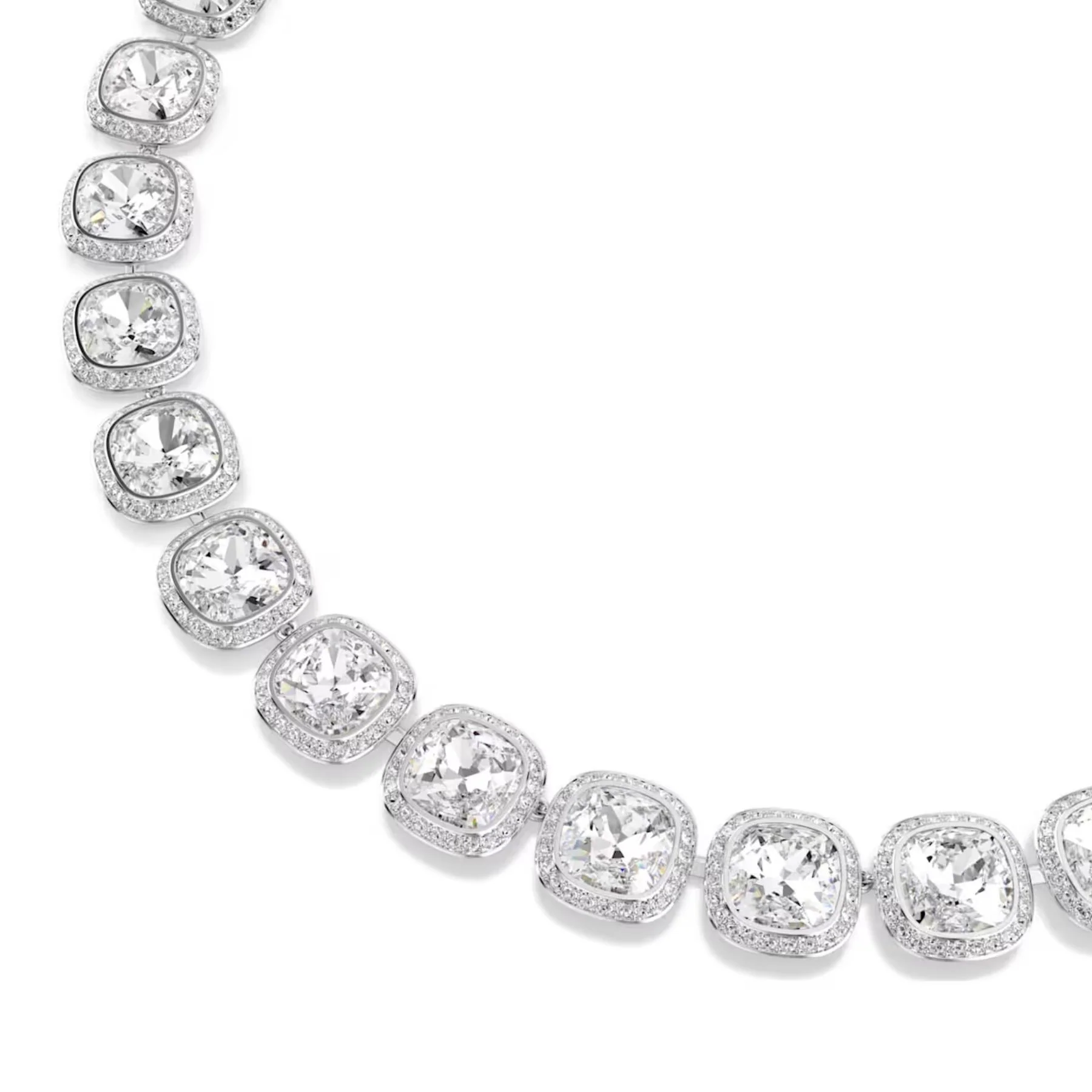 Swarovski Una Angelic kaulakoru, vaalea metalli ja kirkkaat kristallit, 5751326 - Image 2