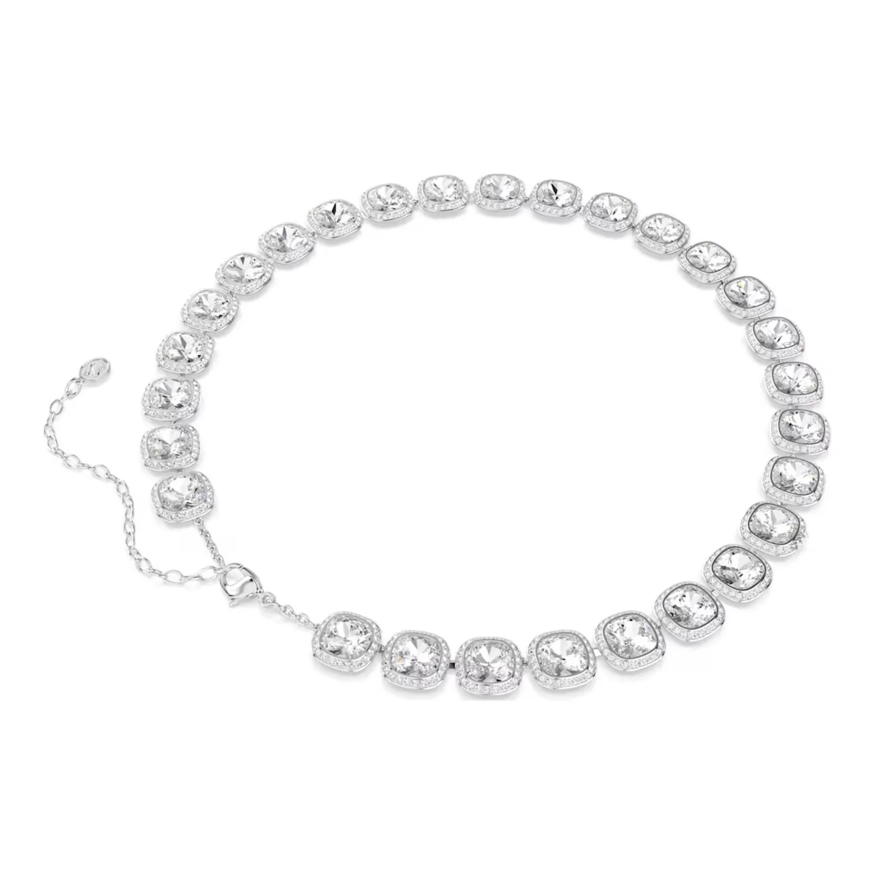 Swarovski Una Angelic kaulakoru, vaalea metalli ja kirkkaat kristallit, 5751326 - Image 3