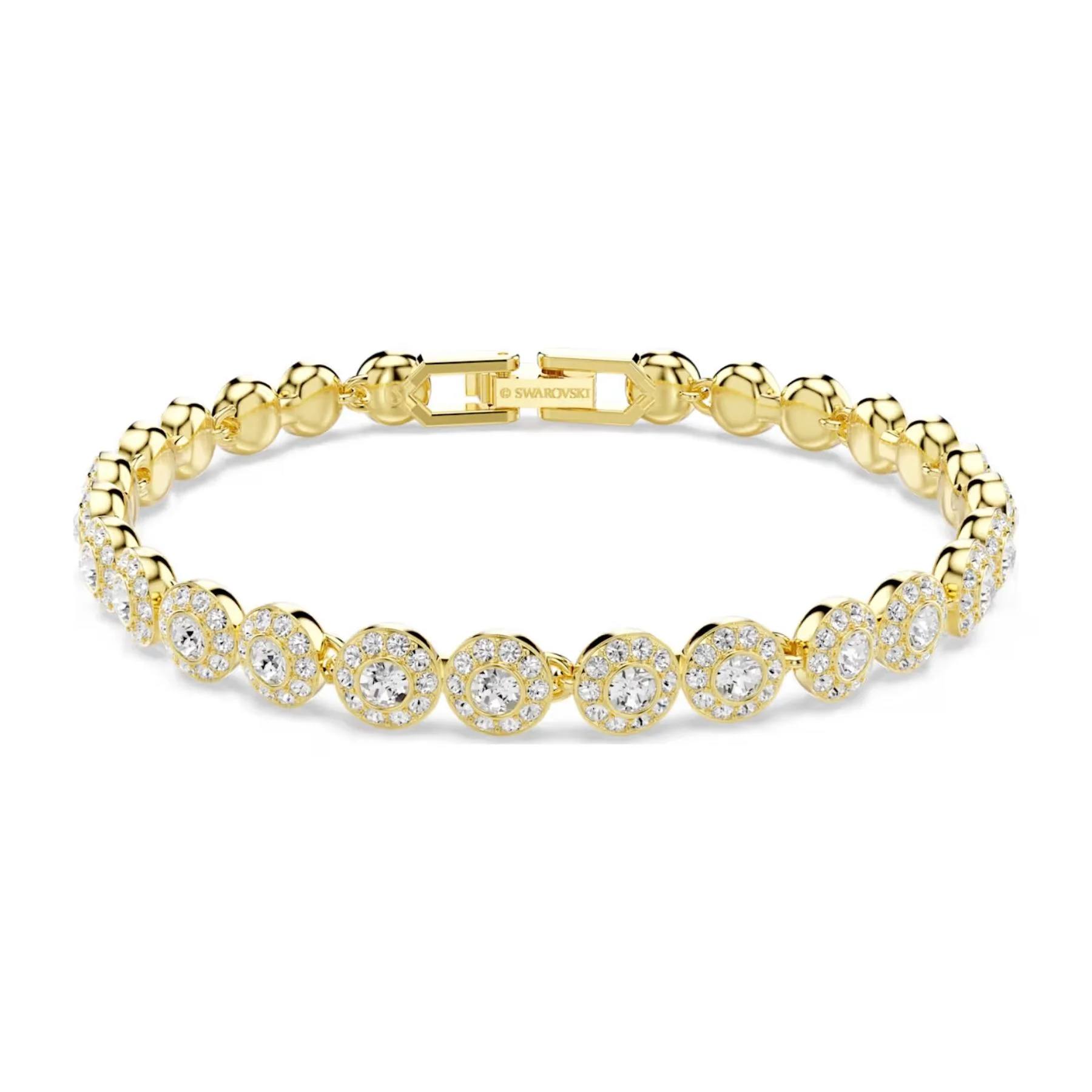 Swarovski Una Angelic korusetti, keltakullattu ja kirkkaat kristallit, 5720506 - Image 7