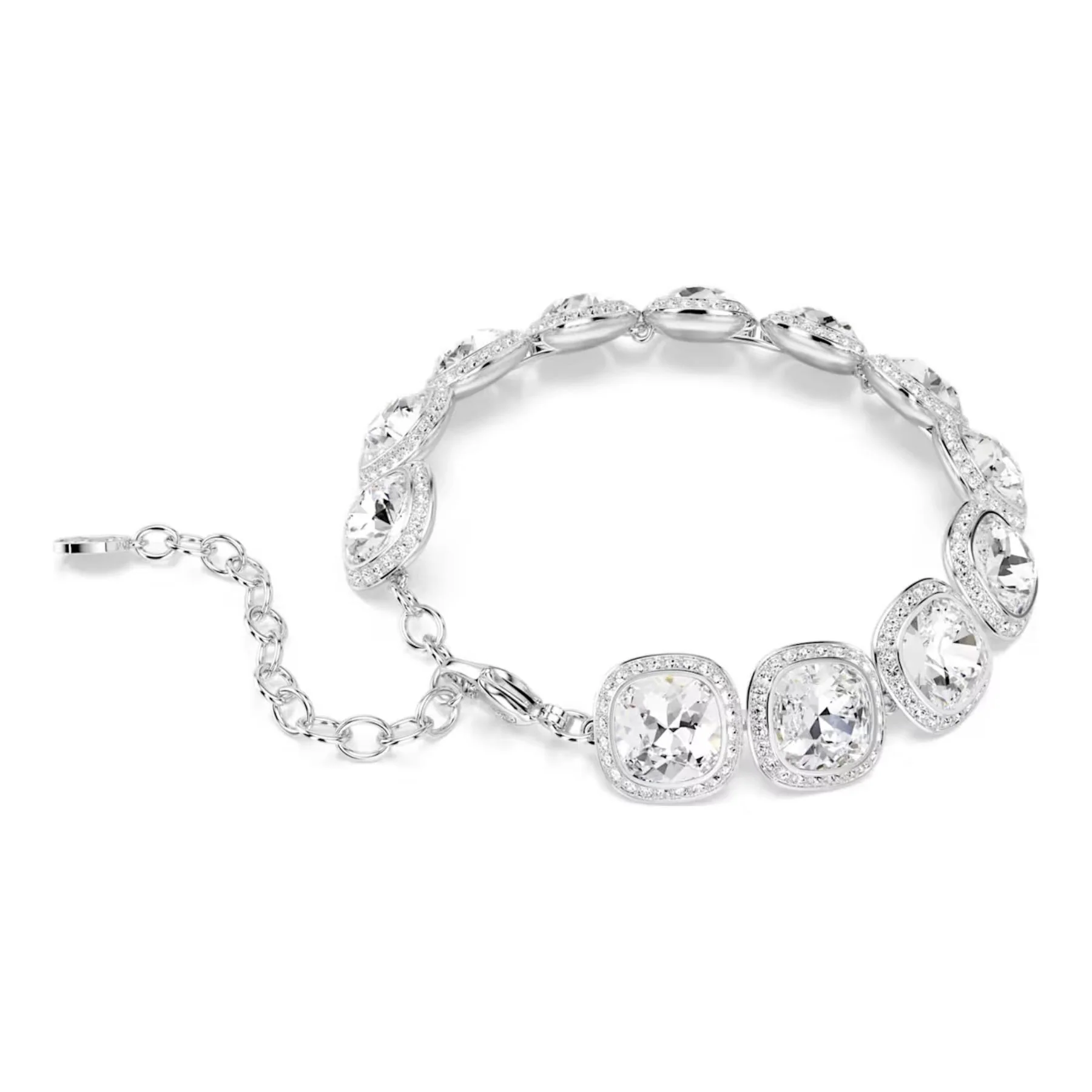 Swarovski Una Angelic rannekoru, vaalea metalli ja kirkkaat kristallit, 5751558 - Image 3
