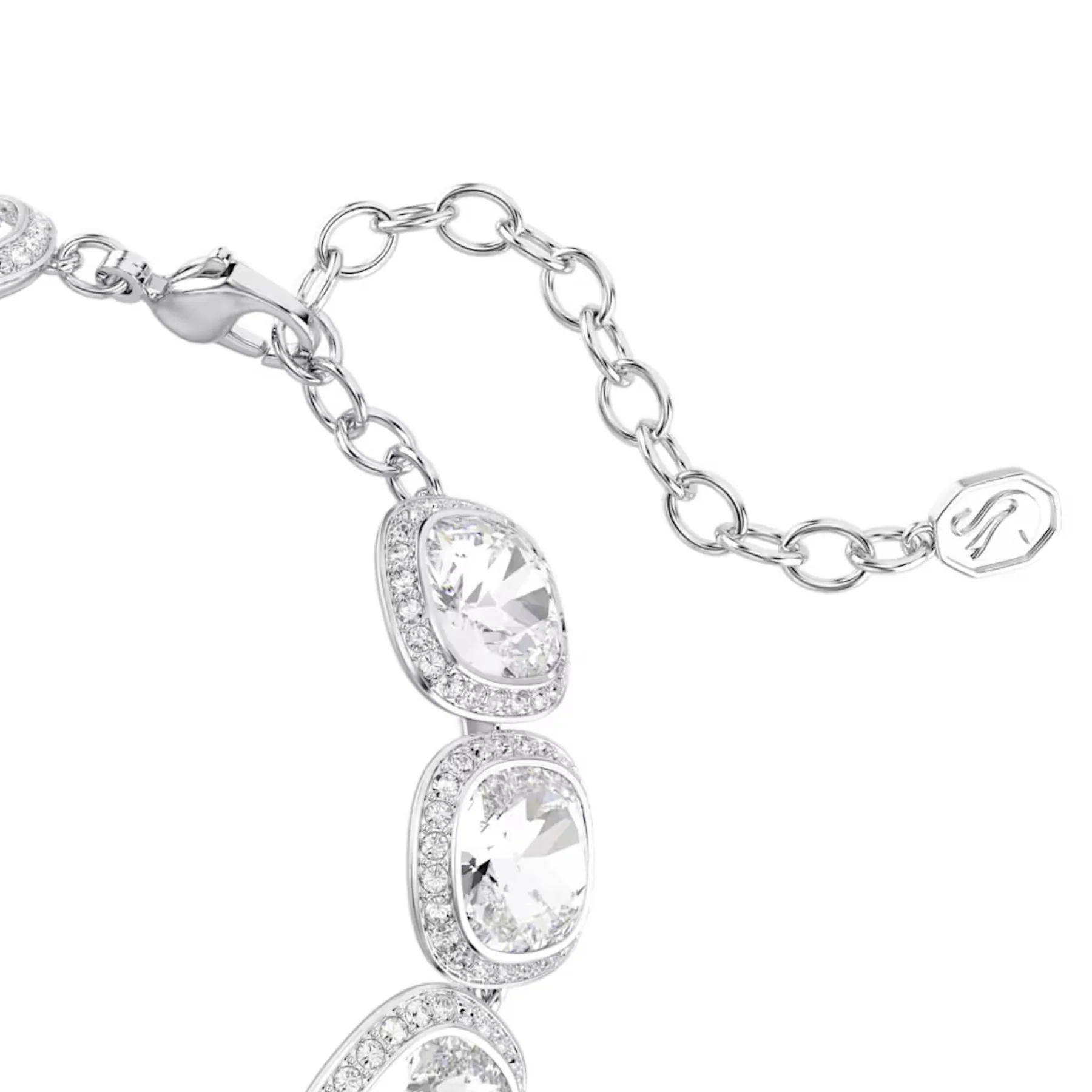 Swarovski Una Angelic rannekoru, vaalea metalli ja kirkkaat kristallit, 5751558 - Image 4