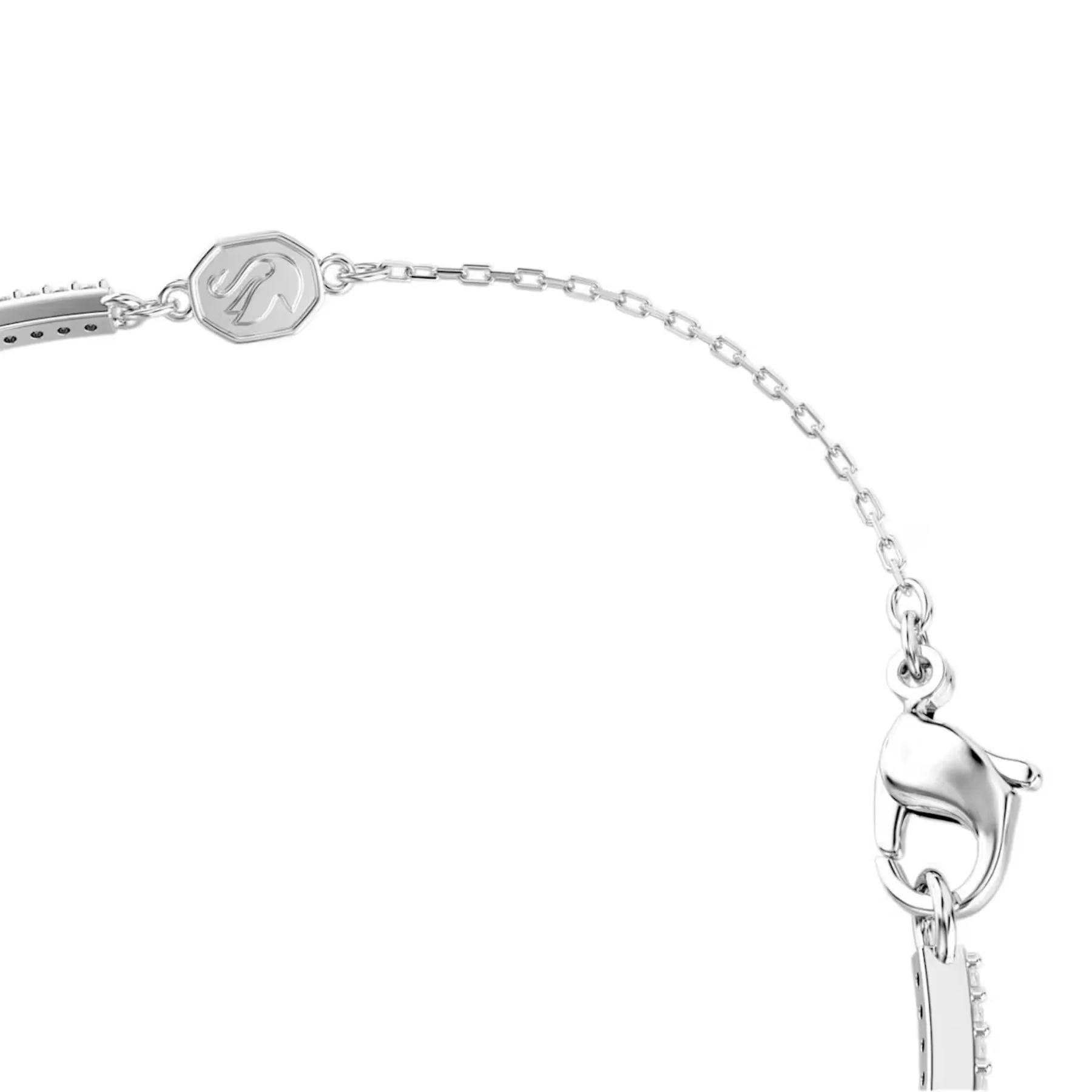 Swarovski Una Angelic rannerengas, vaalea metalli ja vihreä zirkonia, 5757791 - Image 4