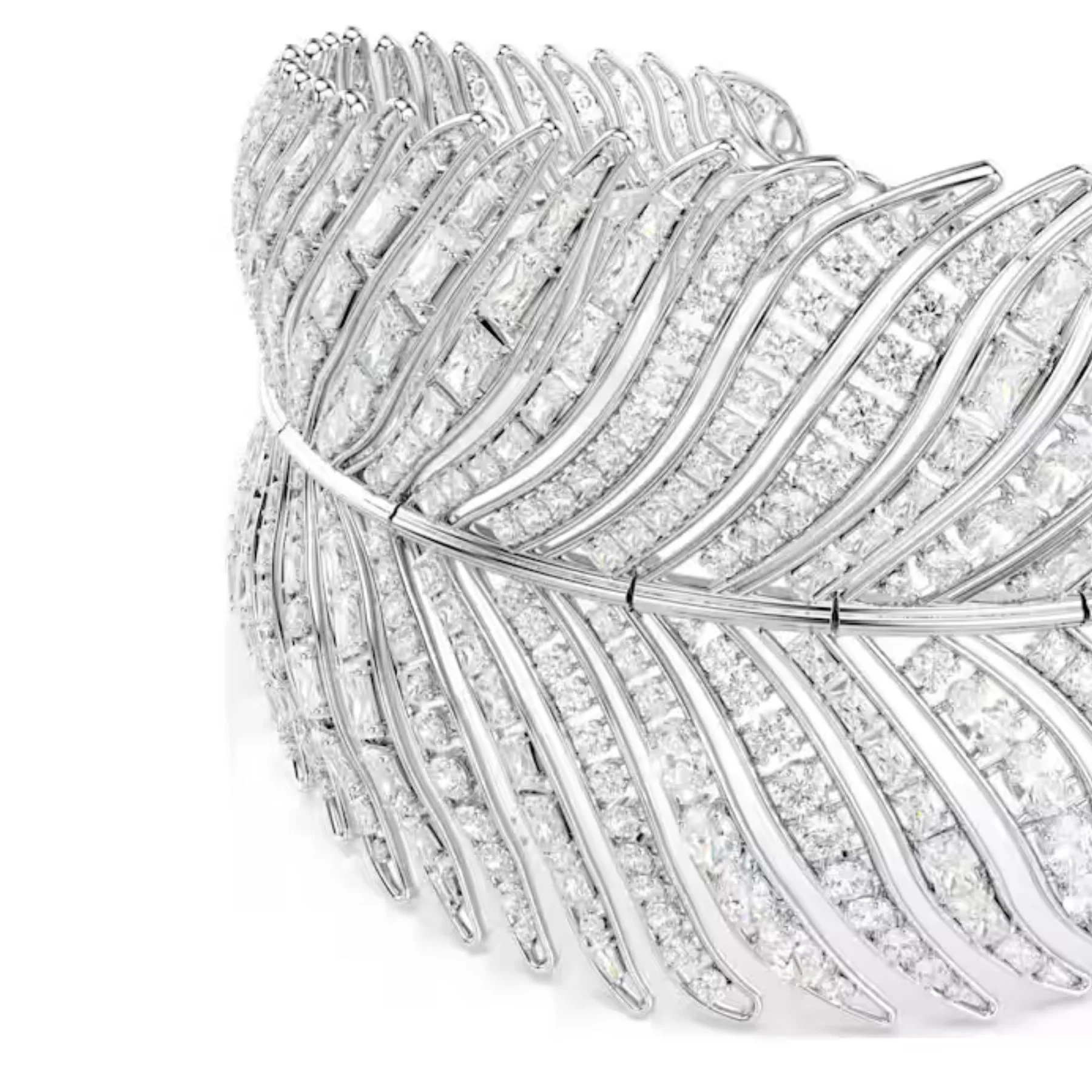 Swarovski Vienna choker kaulakoru, vaalea metalli ja kirkkaat zirkonit, 5749377 - Image 3
