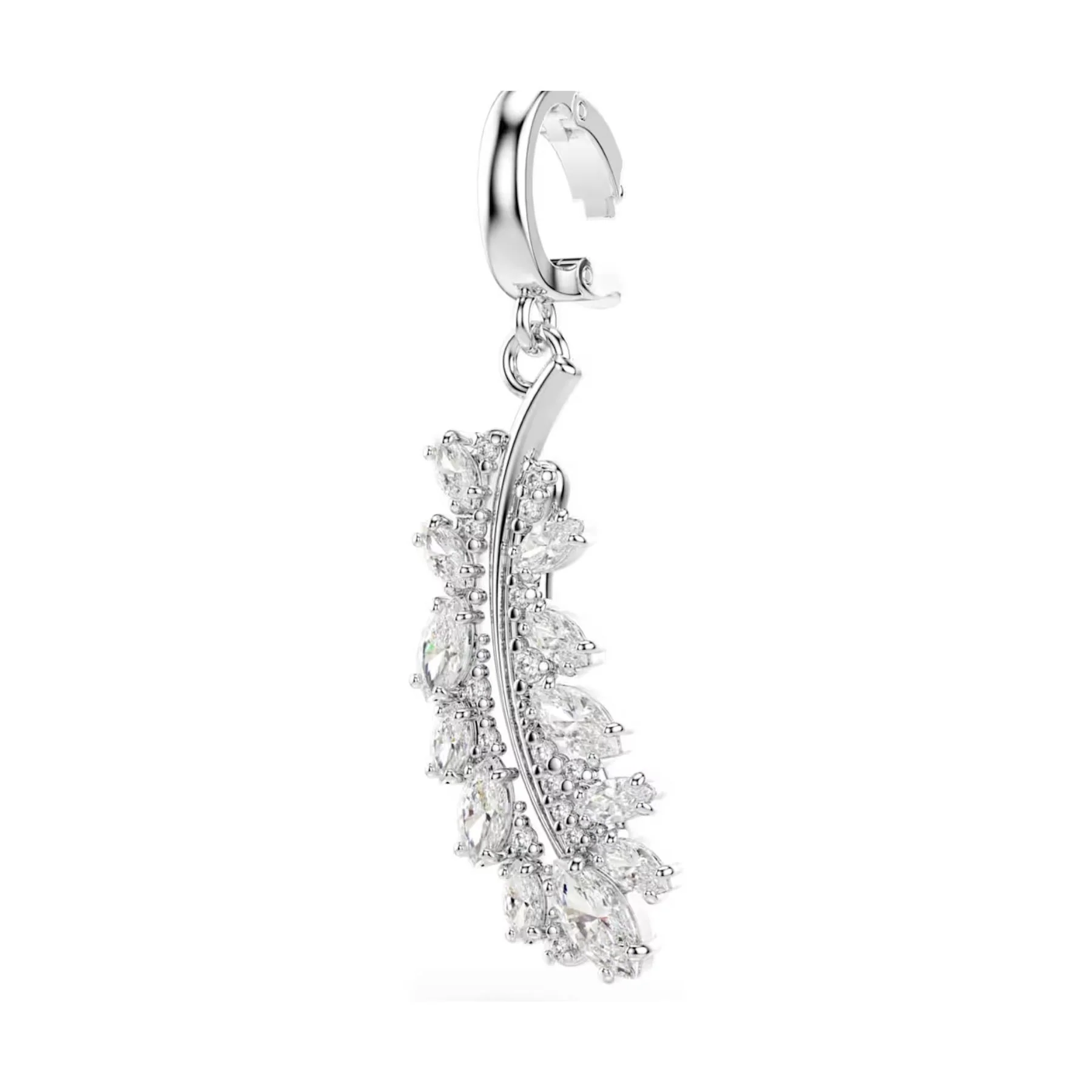 Swarovski Vienna hela, vaalea metalli ja kirkkaat zirkonit, 5757739 - Image 3