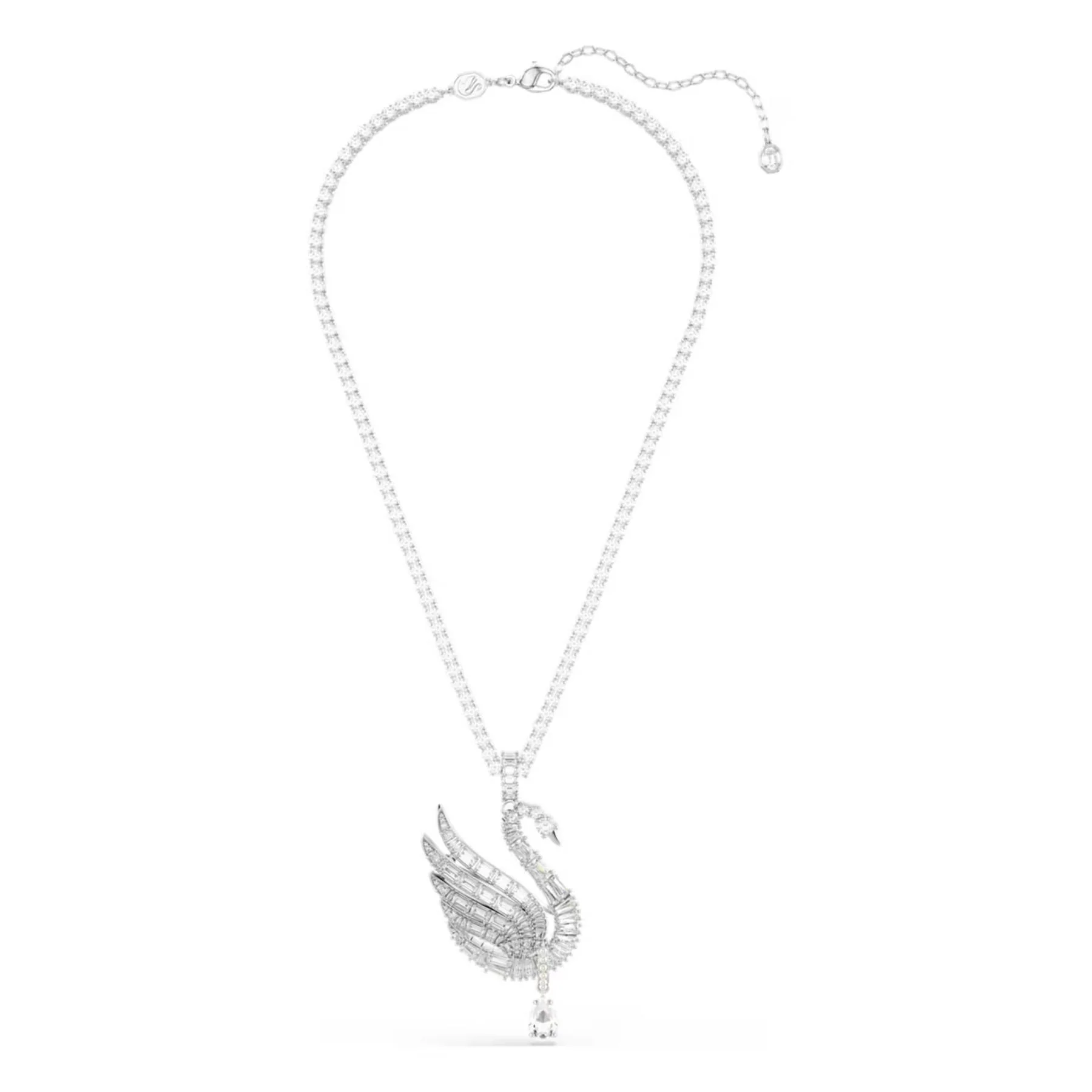 Swarovski Vienna kaulakoru, vaalea metalli ja kirkkaat kristallit, 5754828 - Image 4