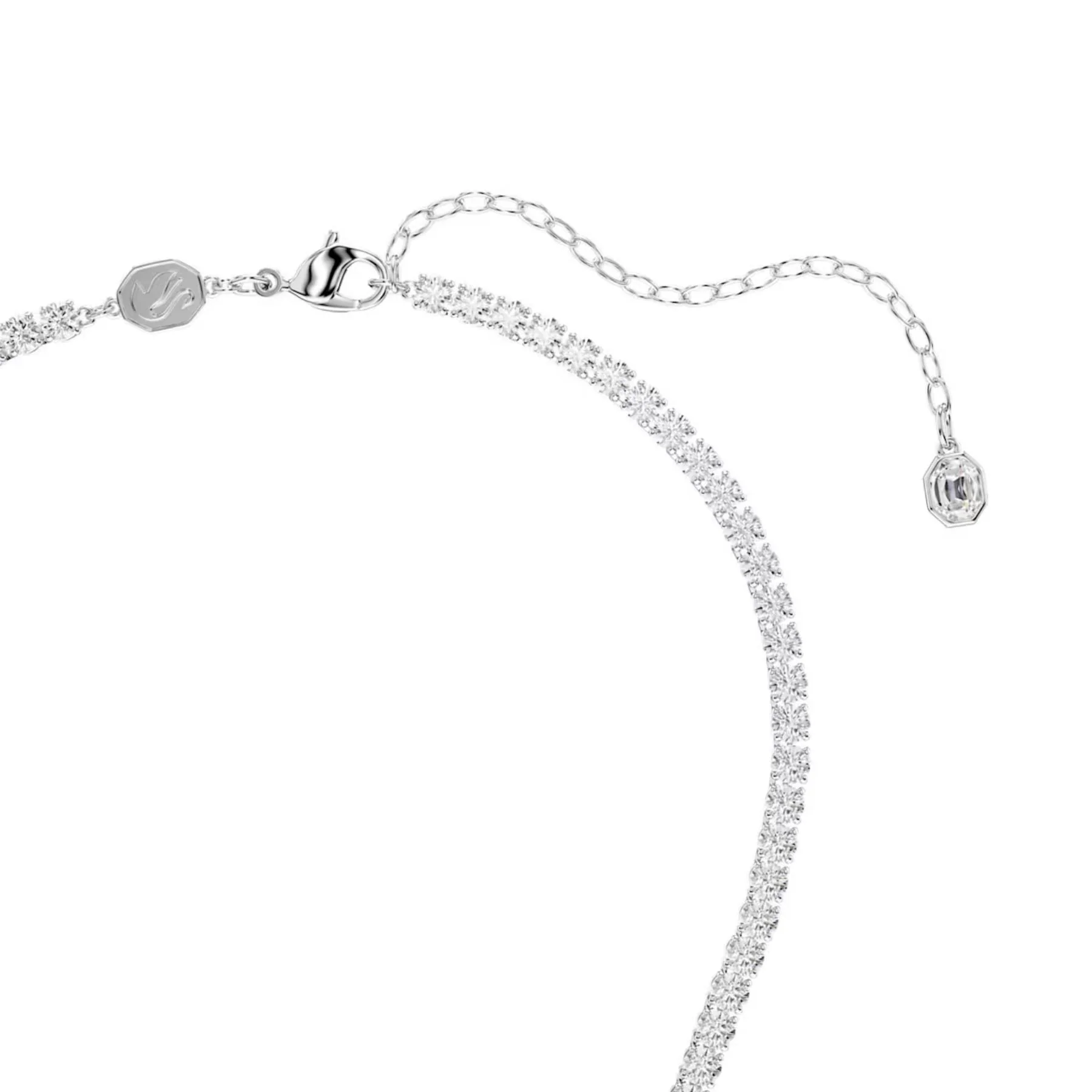 Swarovski Vienna kaulakoru, vaalea metalli ja kirkkaat kristallit, 5754828 - Image 5
