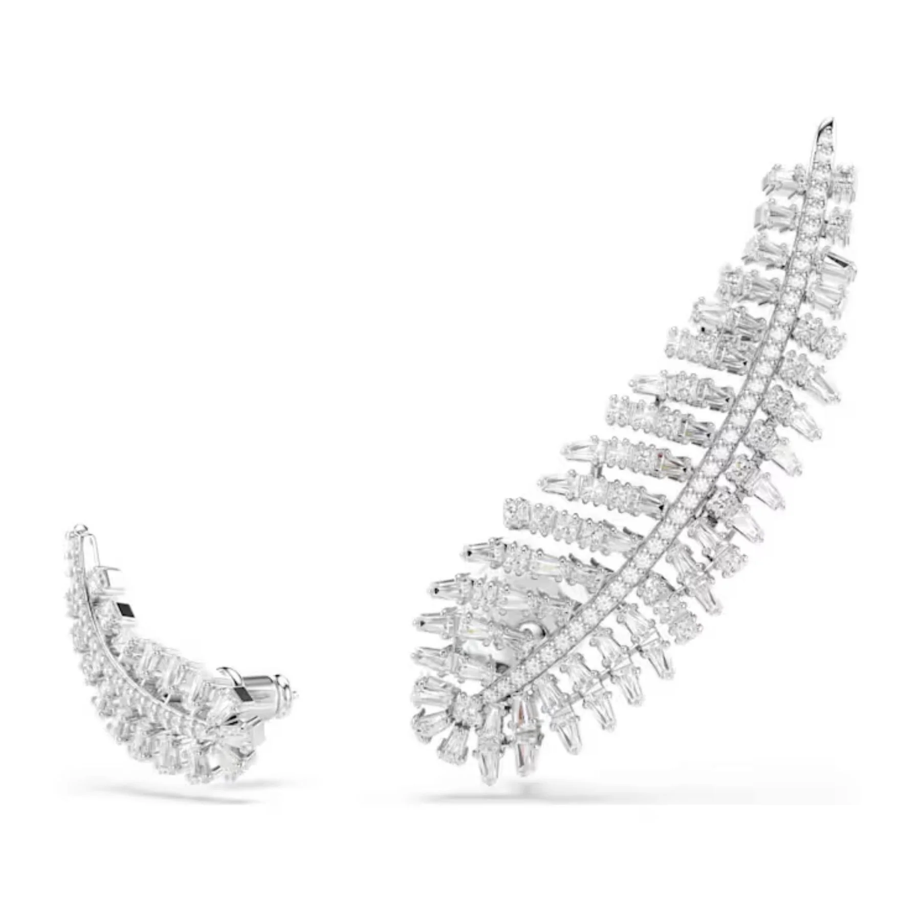 Swarovski Vienna korvakoru ja klipsikorvakoru, vaalea metalli ja kirkkaat zirkonit, 5749211 - Image 3